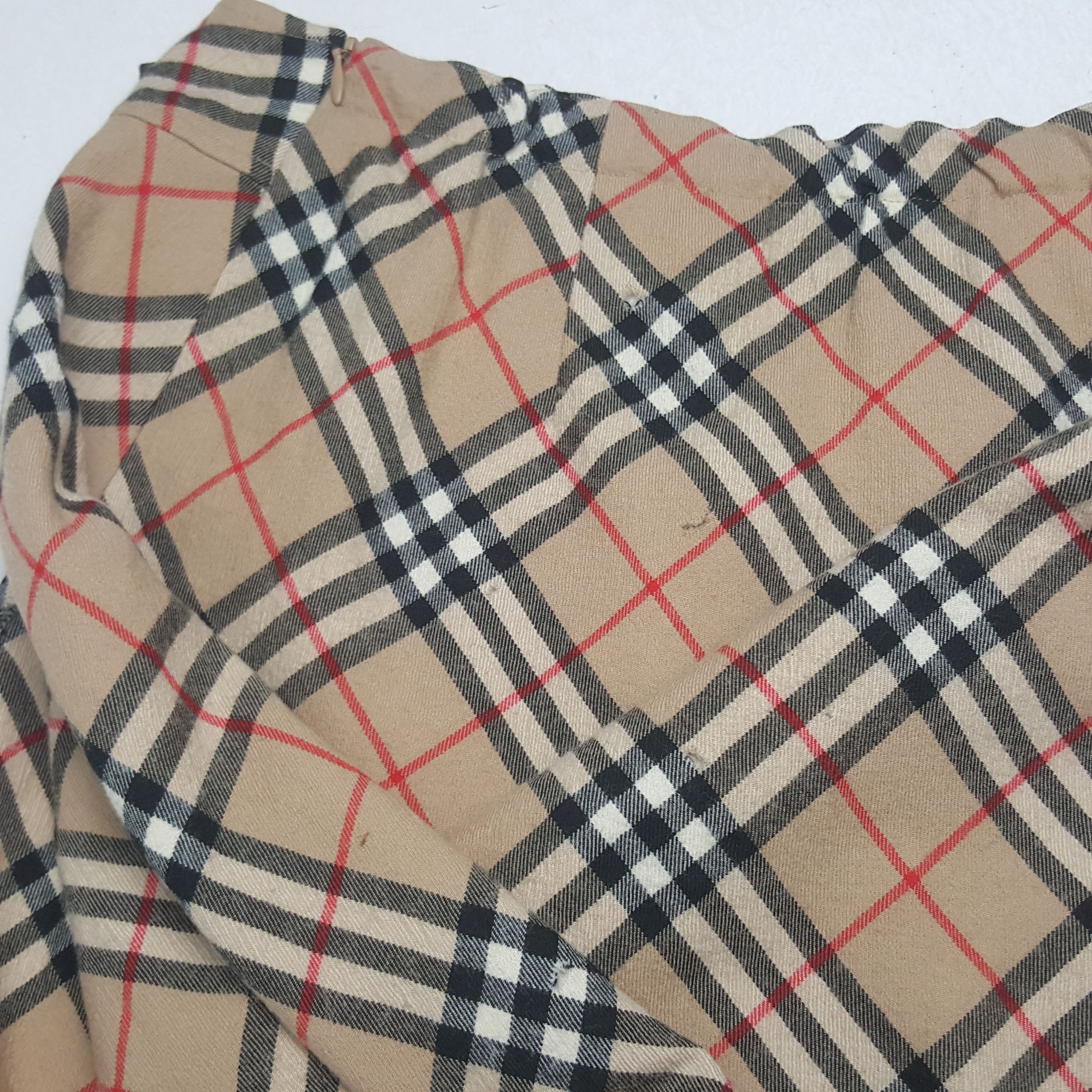Burberry Vintage Burberry London Nova Check Skirt C280N30 Size 23" - 8 Thumbnail