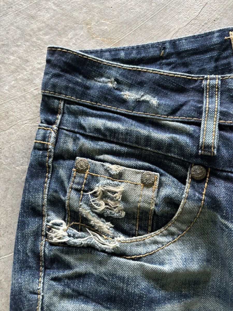 Hysteric Glamour × If Six Was Nine y2k distressed rusty lolita japanese denim Size US 33 - 10 Thumbnail