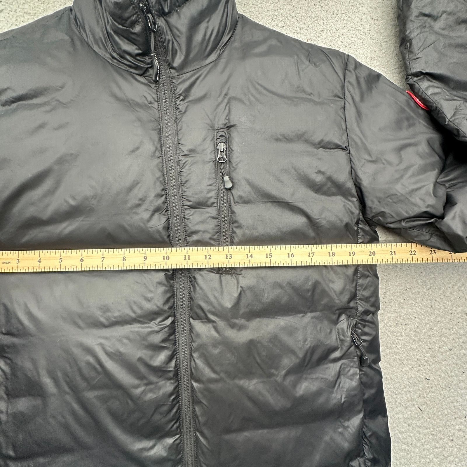 Canada Goose Canada Goose Lodge Jacket 5056M Black Mens Small PATCHED Size US S / EU 44-46 / 1 - 7 Thumbnail