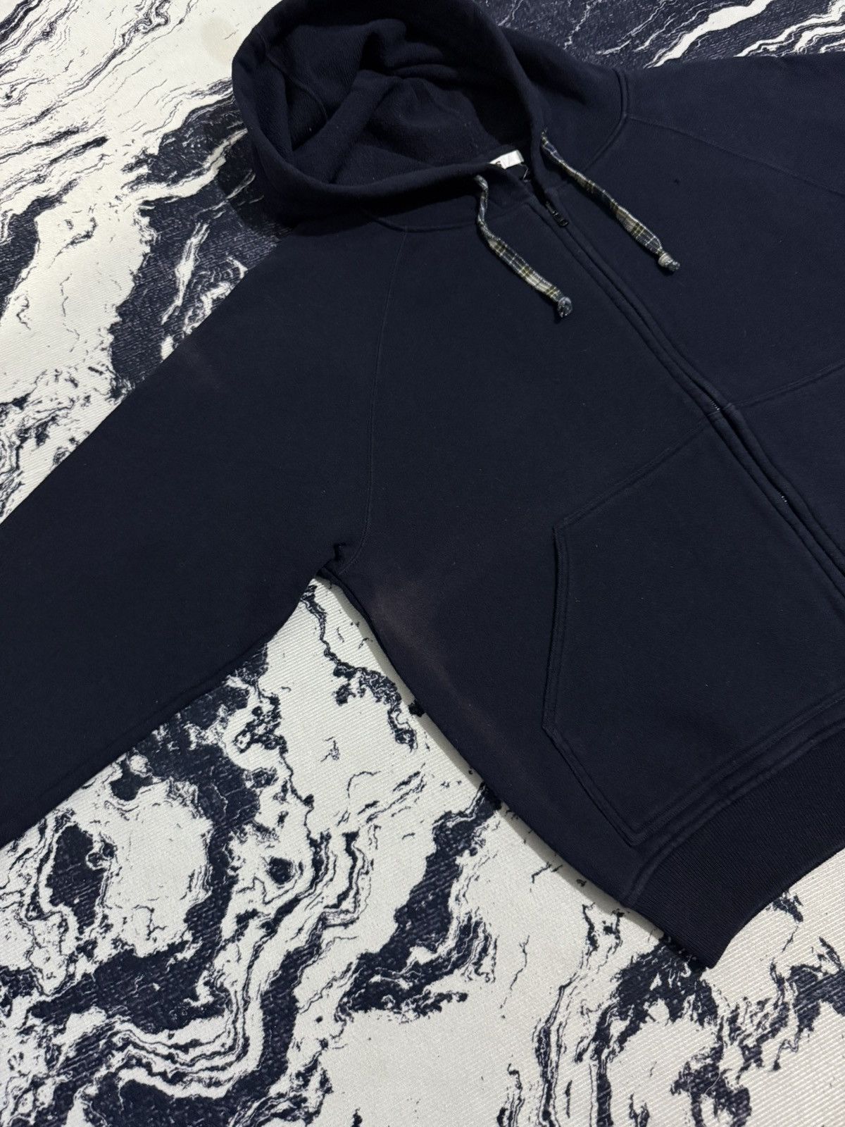 Issey Miyake Issey miyake collection navy ziphoodie Size US M / EU 48-50 / 2 - 14 Thumbnail