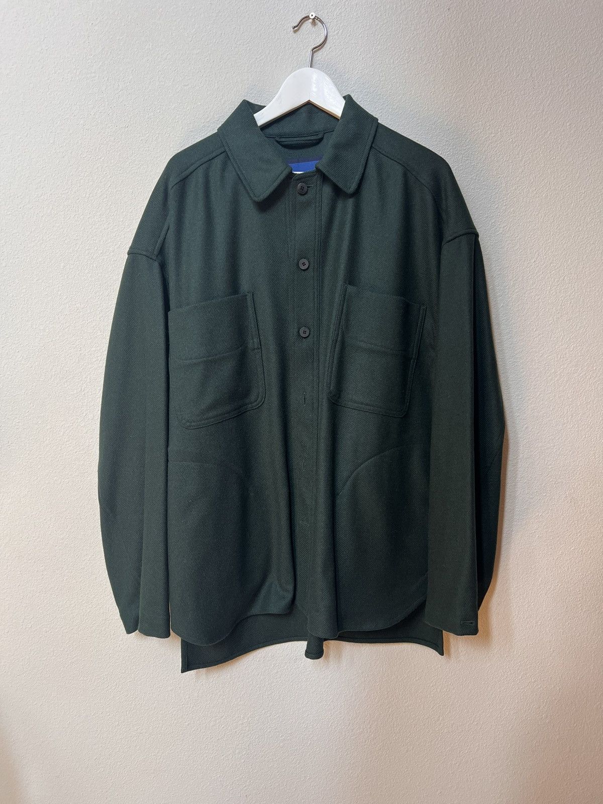Document Green wool overshirt size L Size US L / EU 52-54 / 3 - 1 Thumbnail