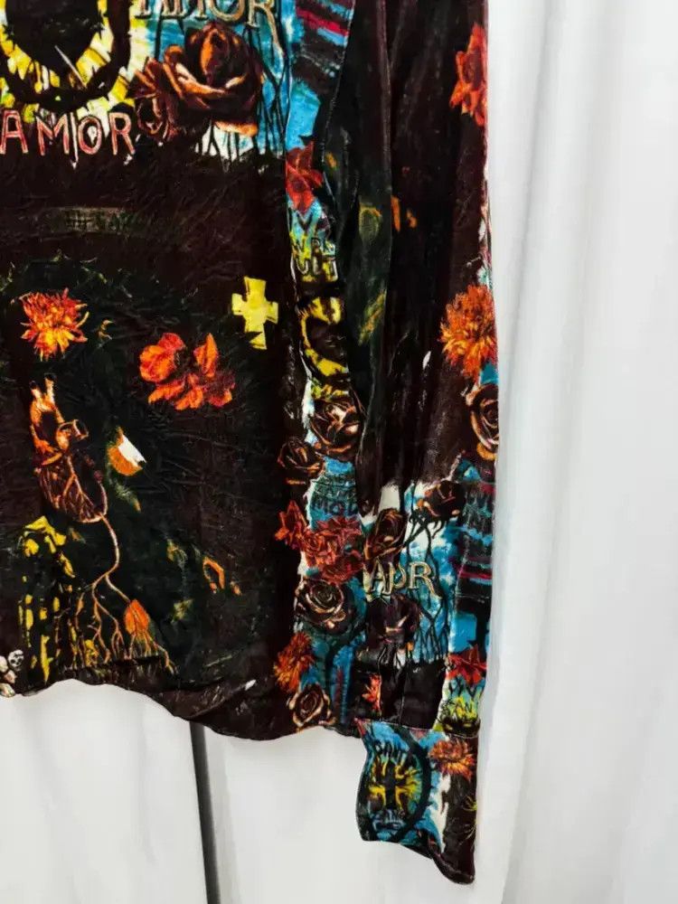 Jean Paul Gaultier Sz 40 Jean Paul Gaultier Silk Painting Shirt Size US S / EU 44-46 / 1 - 5 Thumbnail