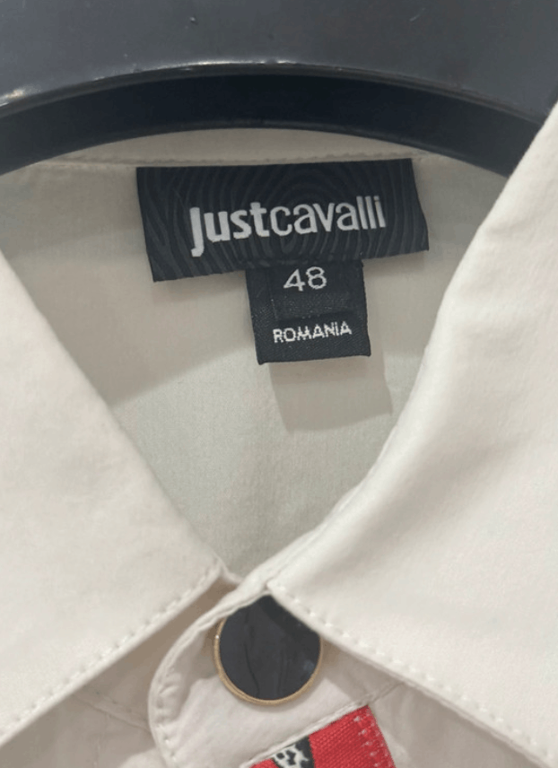Just Cavalli Roberto Cavalli Shirt Blouse Top Printed Graphic 90s EX0163 Size US M / EU 48-50 / 2 - 2 Thumbnail