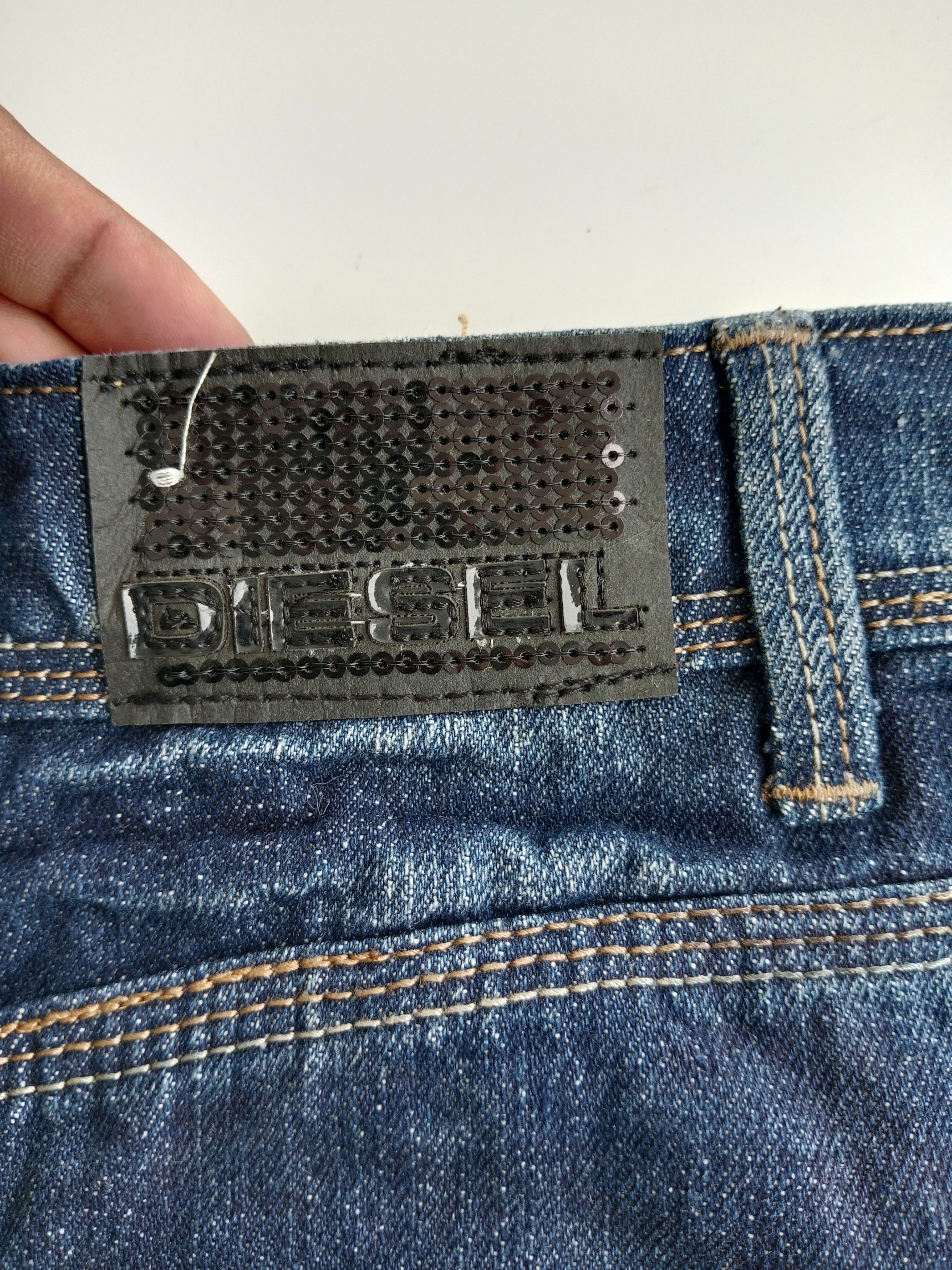 Diesel DIESEL Jeans True Denim Mini Skirt Size 29" - 7 Thumbnail