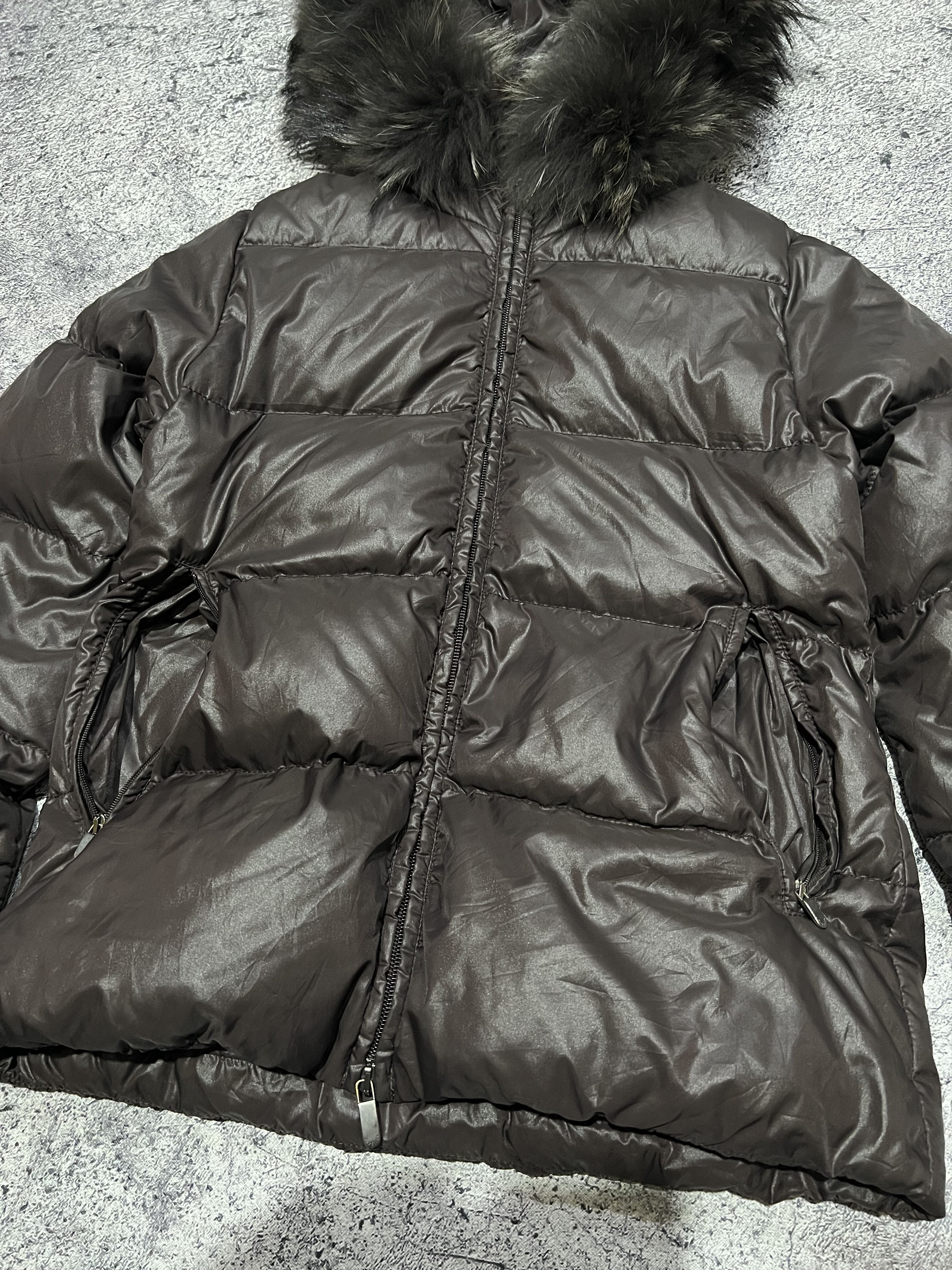 Hysteric Glamour 90s Duvetica Fur Raccoon Hoddie Goose Down Jacket opium Size US XXS / EU 40 - 2 Thumbnail