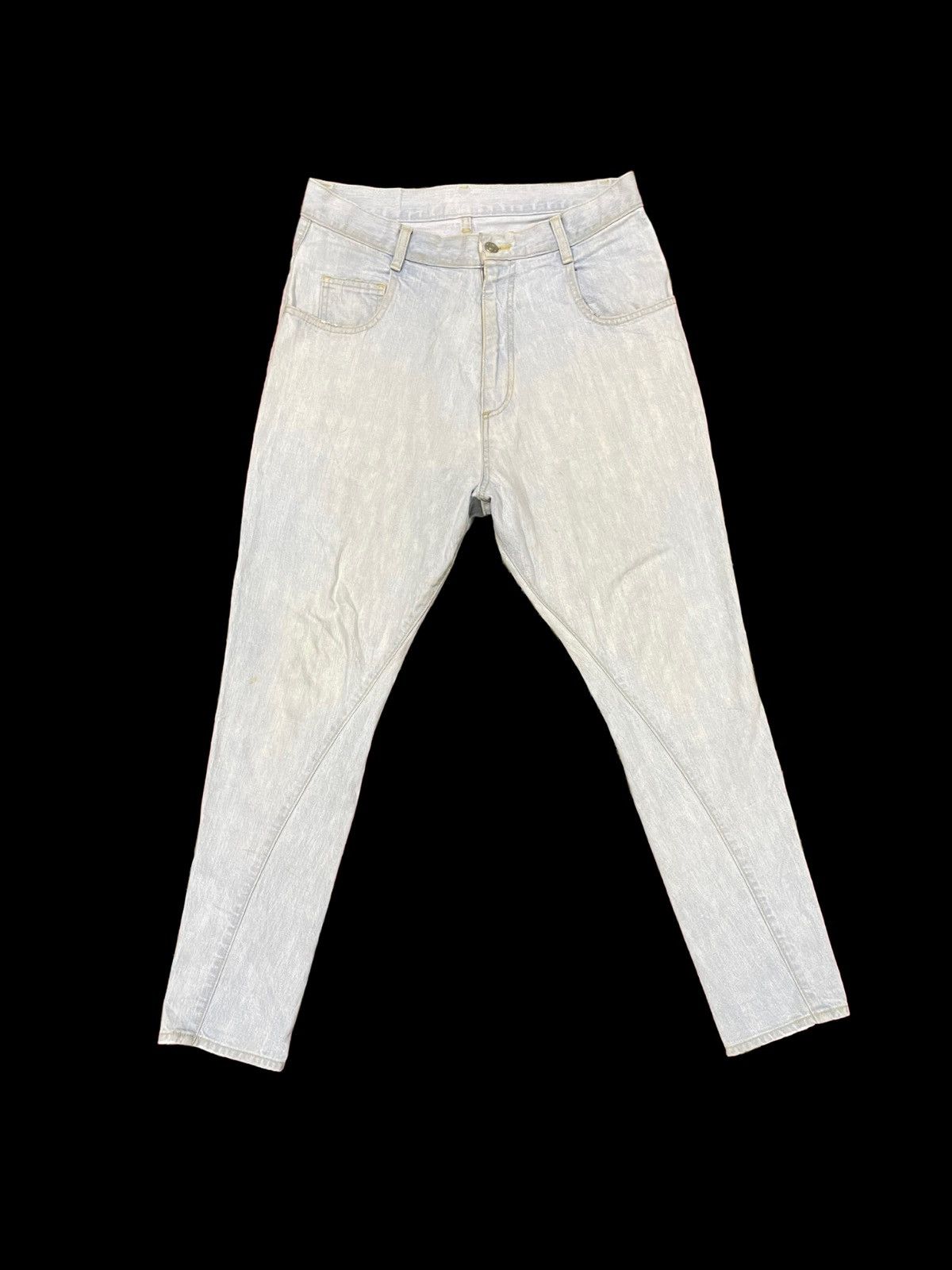 Frapbois × If Six Was Nine × Issey Miyake Frabois Drop Crotch Jeans Size US 33 - 3 Thumbnail