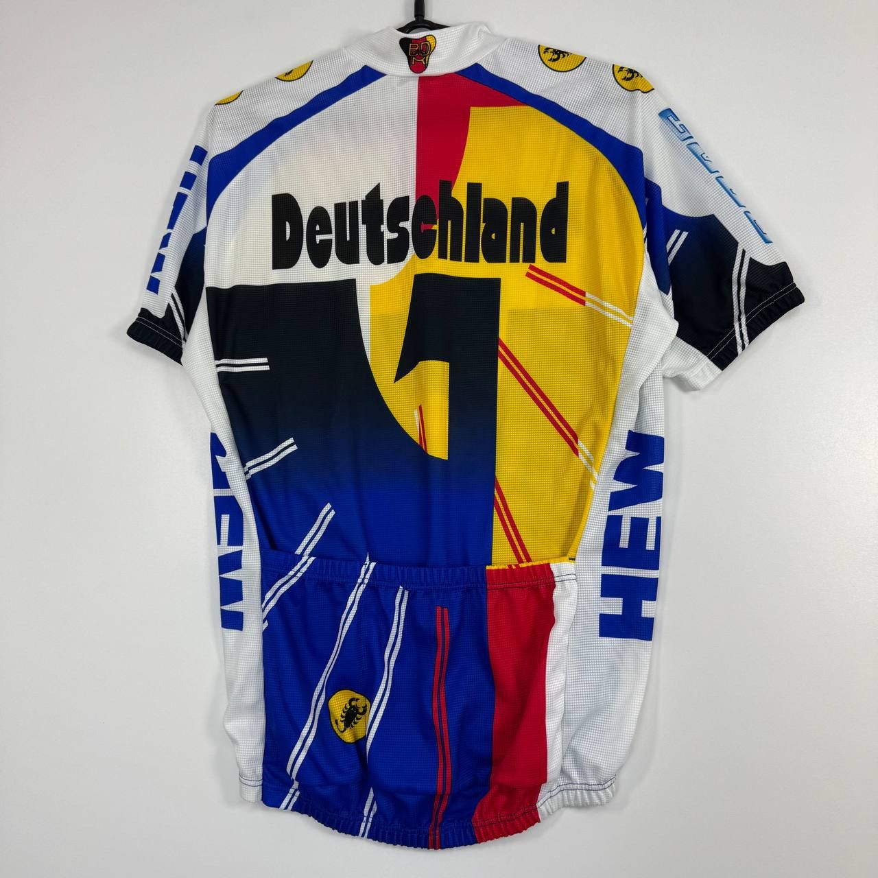 Other Castelli Deutschland Jersey Multicolor Retro Full Zip Size L Size US L / EU 52-54 / 3 - 8 Thumbnail