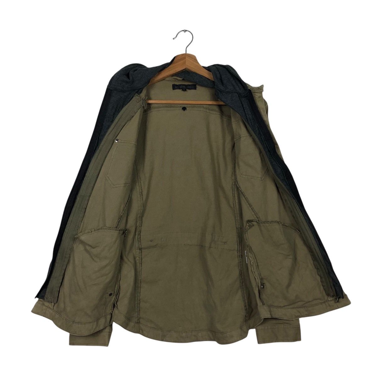 Hysteric Glamour 📌Vintage Biker Jacket Military In The Attic Cargo Pocket Size US L / EU 52-54 / 3 - 15 Thumbnail