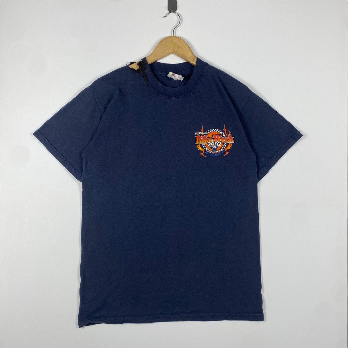 Vintage × West Coast Choppers Vintage 2002 BIKE WEEK Daytona Beach Florida 61st Annual Tee Size US M / EU 48-50 / 2 - 3 Thumbnail