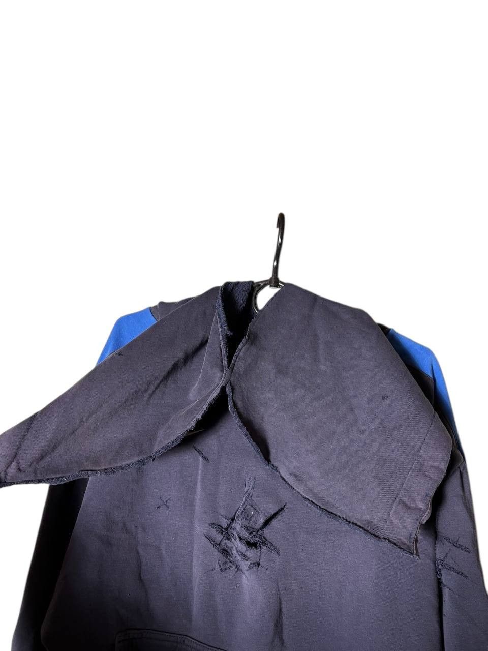 Designer Custom 1 of 1 NIKE CRAZY DISTRESSED HOODIE Vintage Size US M / EU 48-50 / 2 - 17 Thumbnail