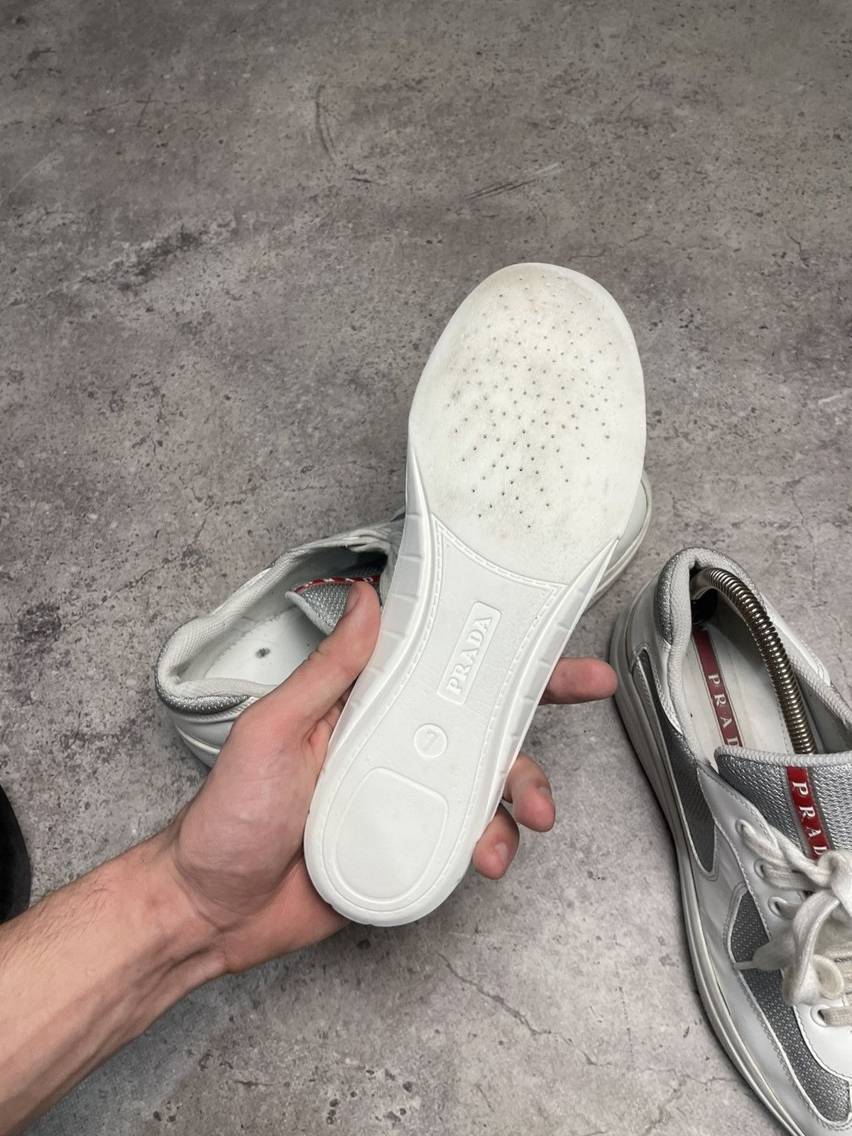Prada Prada Americas Cup Sneakers Size US 9 / EU 42 - 13 Thumbnail