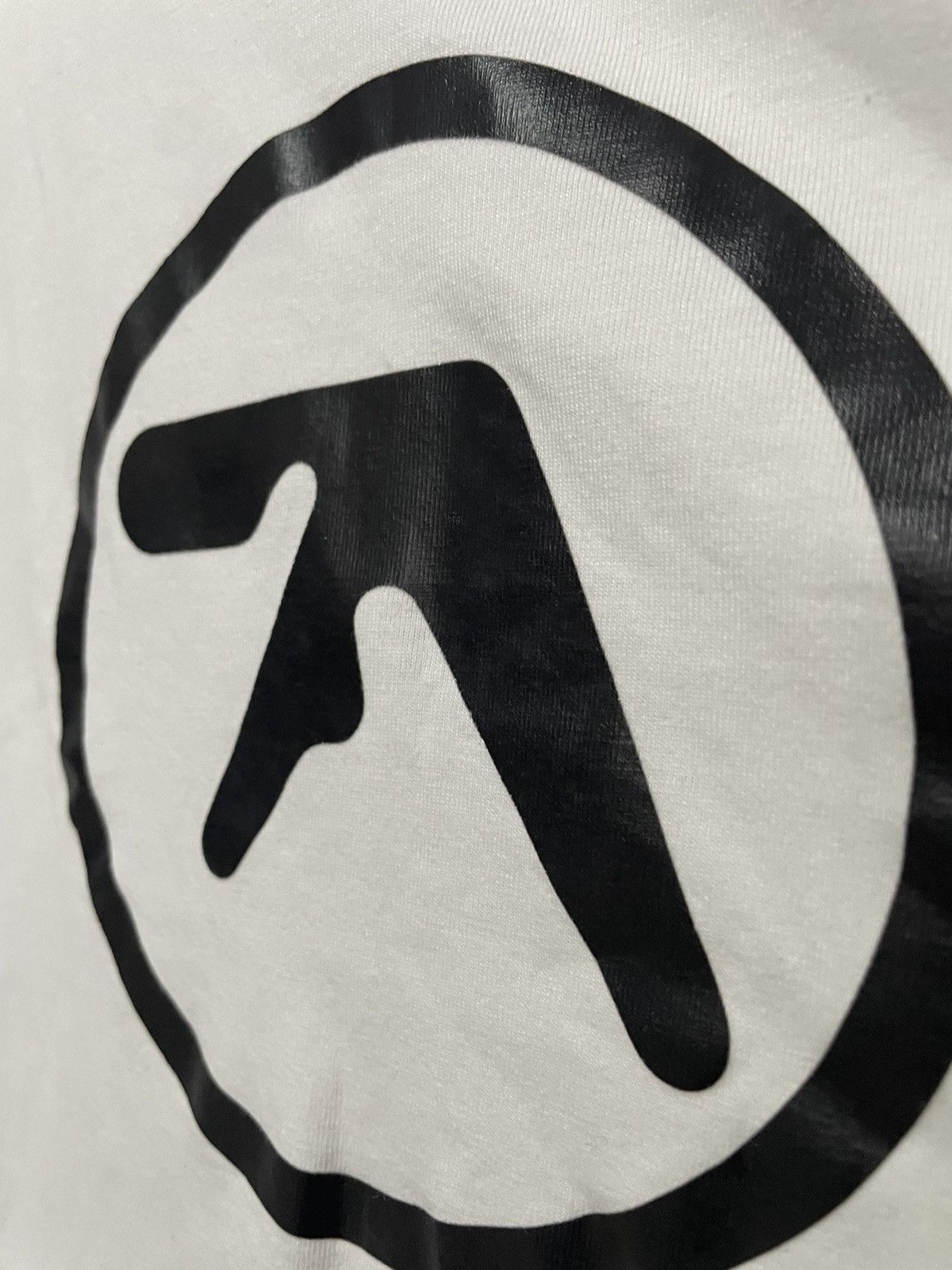 Band Tees × Vintage 00s Aphex Twin Iconic Logo T Shirt Tee Size US XL / EU 56 / 4 - 5 Thumbnail