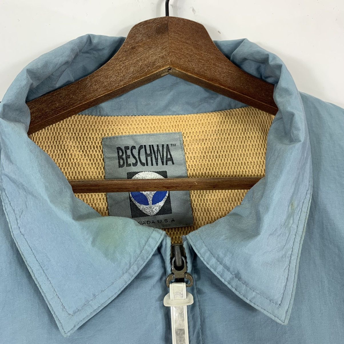 Japanese Brand × Vintage Vintage Beschwa Full Zipper Light Jacket Size US XL / EU 56 / 4 - 4 Thumbnail