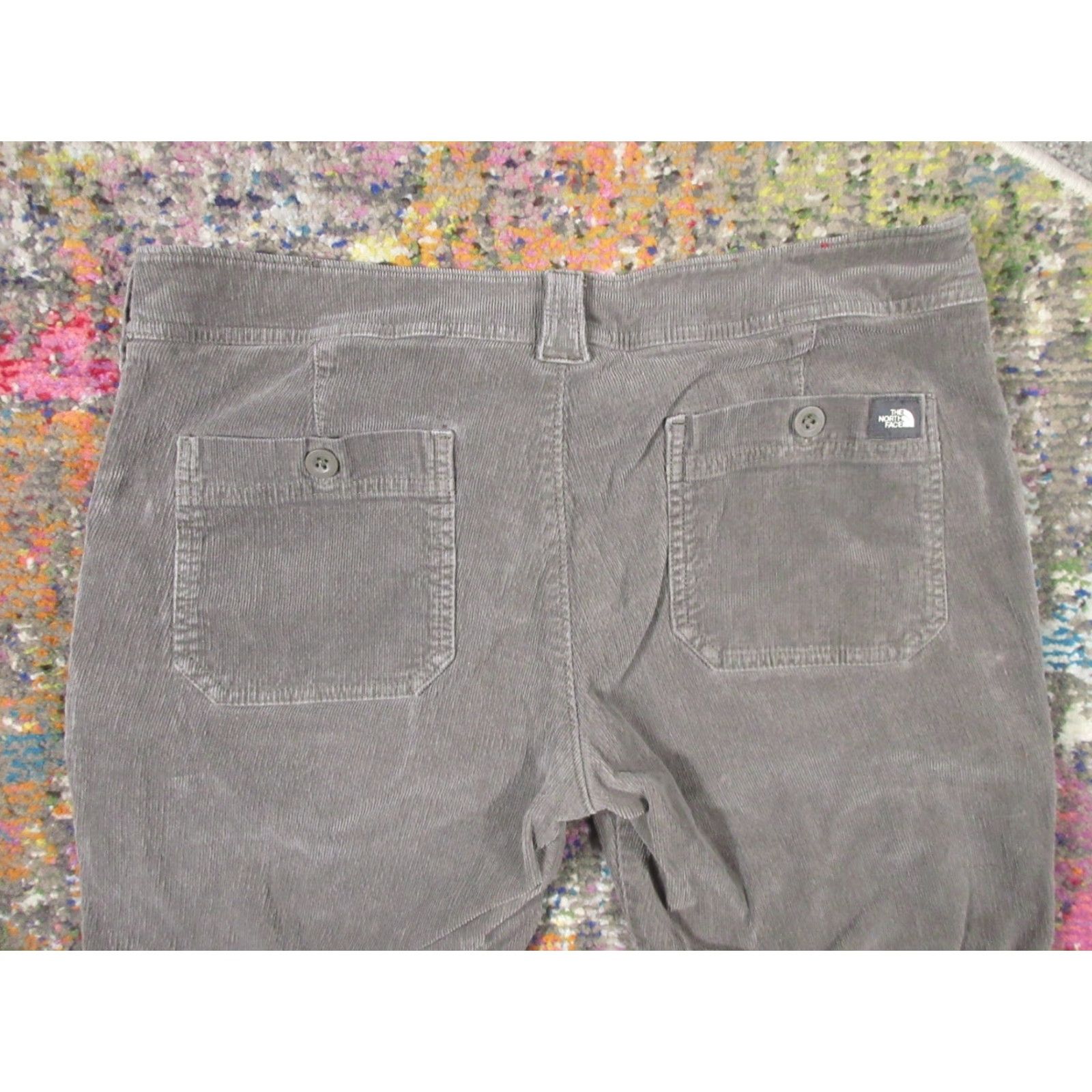 The North Face The North Face Pants Corduroy Women’s 8 Gray Low Rise Hiking Stretch 30x30 Size 30" / US 8 / IT 44 - 7 Thumbnail