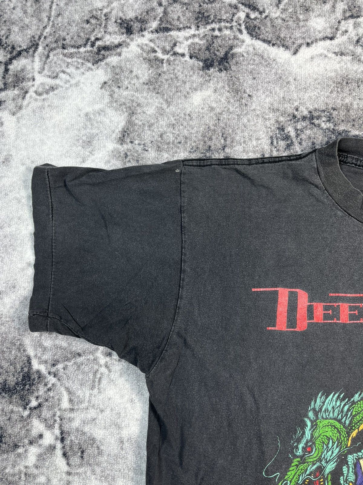 Band Tees Vintage Deep Purple T Shirt 1993-1994s Size US XL / EU 56 / 4 - 2 Thumbnail