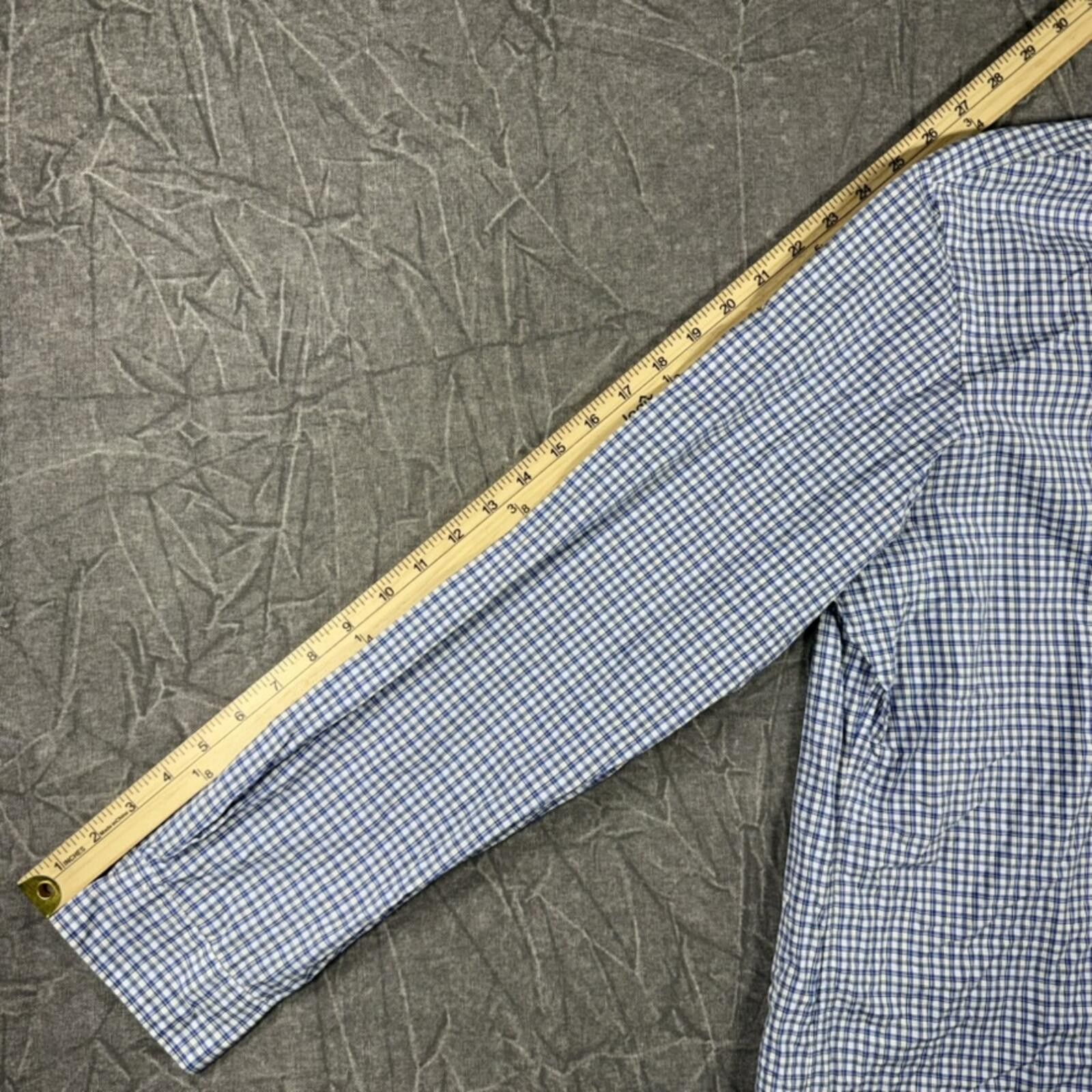 Polo Ralph Lauren Ralph Lauren Shirt Men's XL Blue 120's Poplin Button Down Size US XL / EU 56 / 4 - 5 Thumbnail