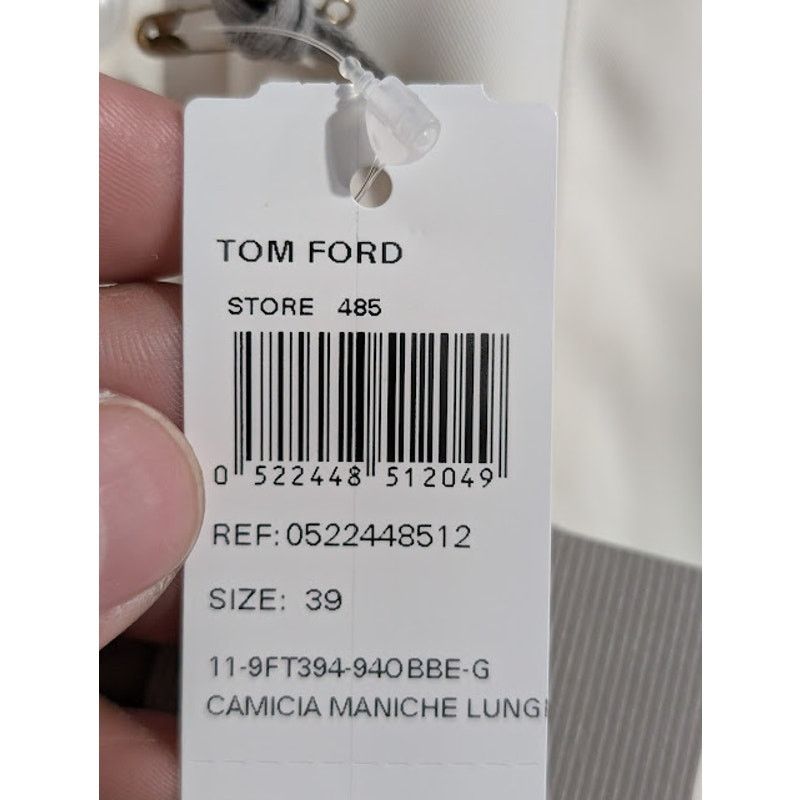 Tom Ford o1rshd1 Shirt in Off White Size US S / EU 44-46 / 1 - 19 Thumbnail
