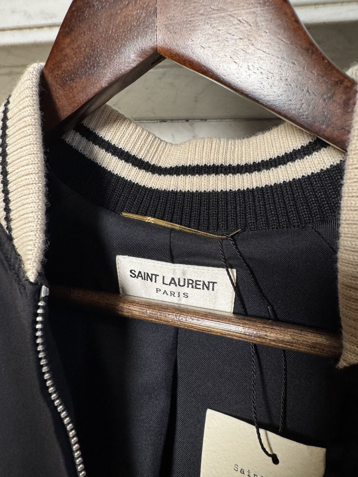 Saint Laurent Paris SS14 Blood Luster Souvenir Jacket in Viscose Size XS / US 0-2 / IT 36-38 - 6 Thumbnail