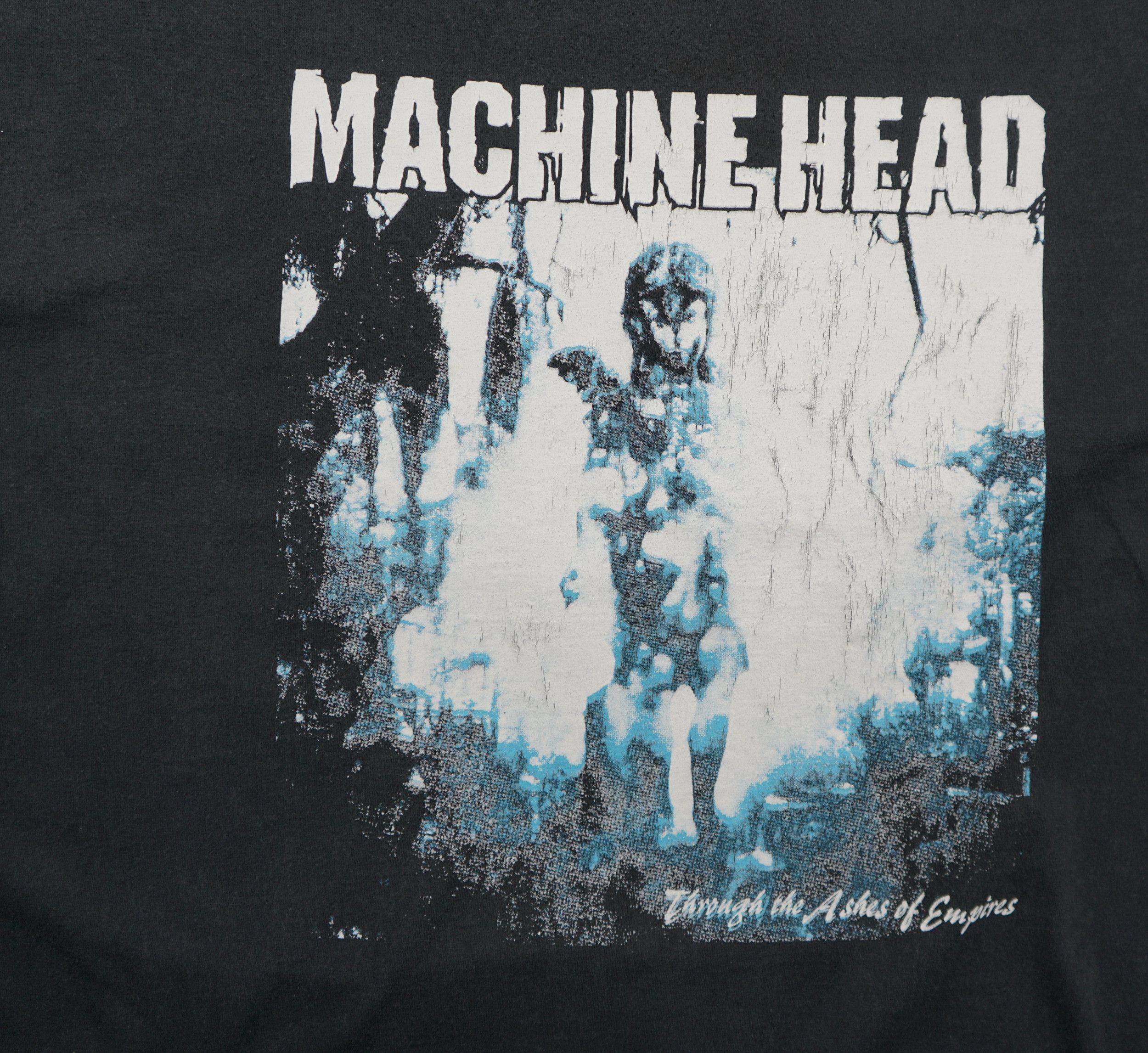 Band Tees × Vintage Vintage 2003 Machine Head Tour T-Shirt Size US XL / EU 56 / 4 - 3 Thumbnail