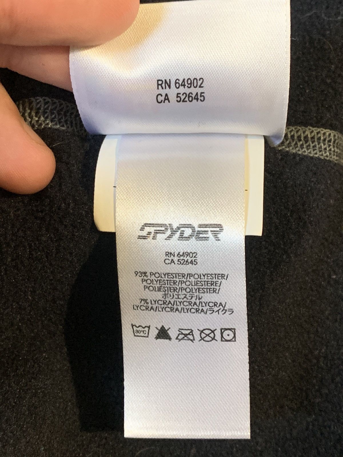 Spyder × Vintage 2011 Spyder Vest Black Size US L / EU 52-54 / 3 - 12 Thumbnail