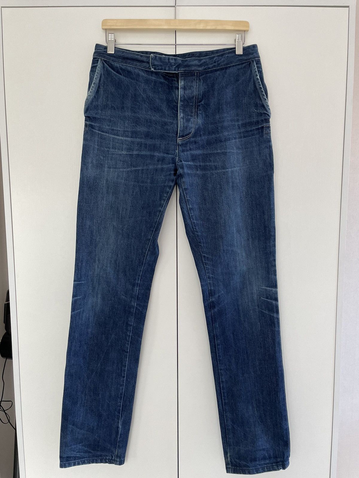 Bottega Veneta Bottega Veneta Slim Denim Drawstrings Pant Trousers Size 50 Size US 34 / EU 50 - 1 Thumbnail