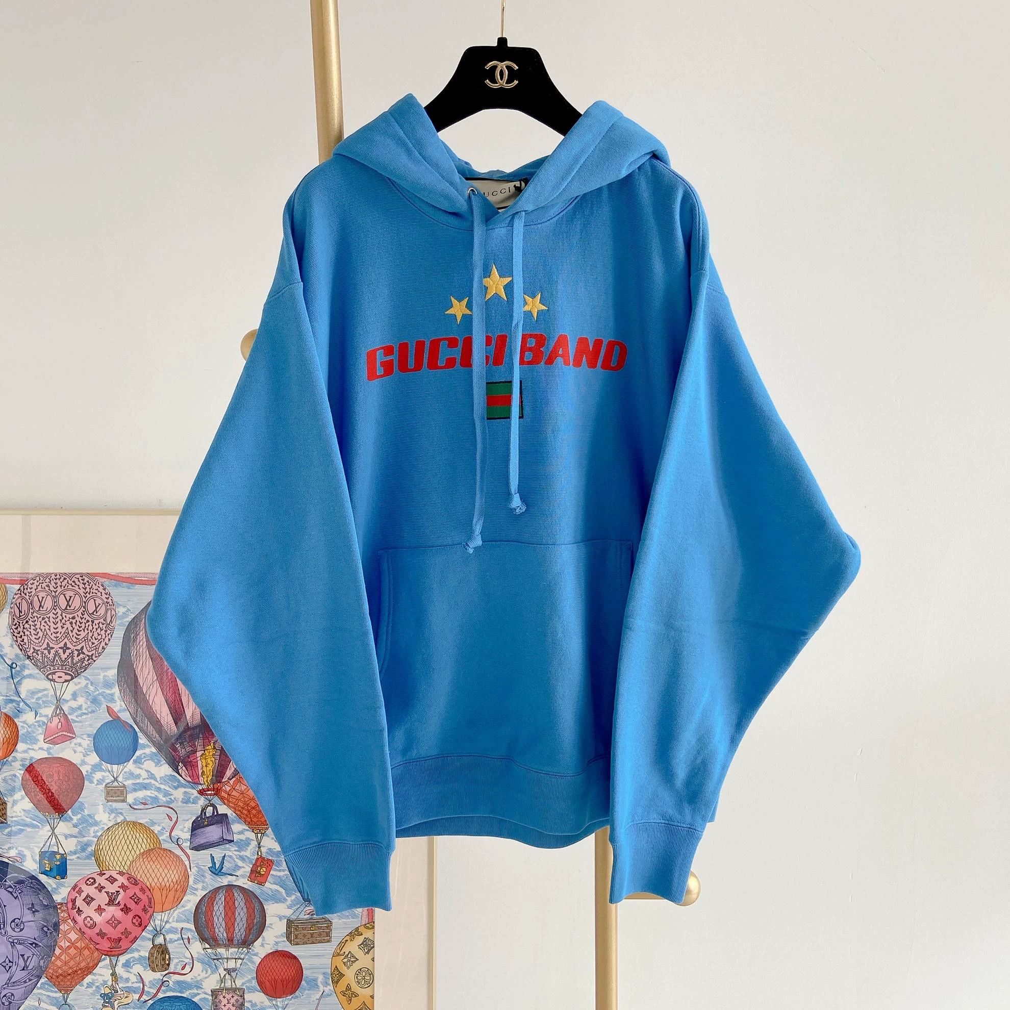 Gucci Gucci Blue Hoodie M with Tags Size US M / EU 48-50 / 2 - 2 Thumbnail