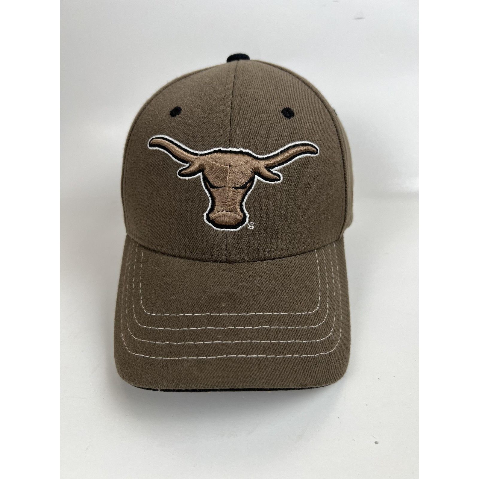 Zephyr Vintage Texas Longhorns Hat Cap Fitted Mens Large Brown NCAA Size ONE SIZE - 2 Thumbnail
