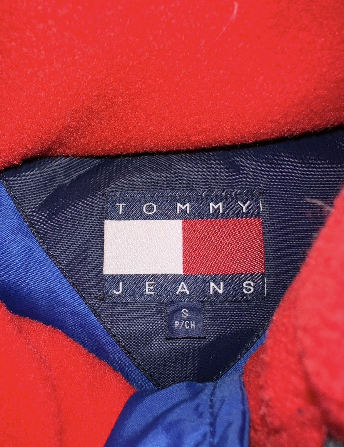 Tommy Hilfiger × Vintage Vintage Tommy Hilfiger Zip Up Puffer Jacket Size Small Size US S / EU 44-46 / 1 - 4 Thumbnail
