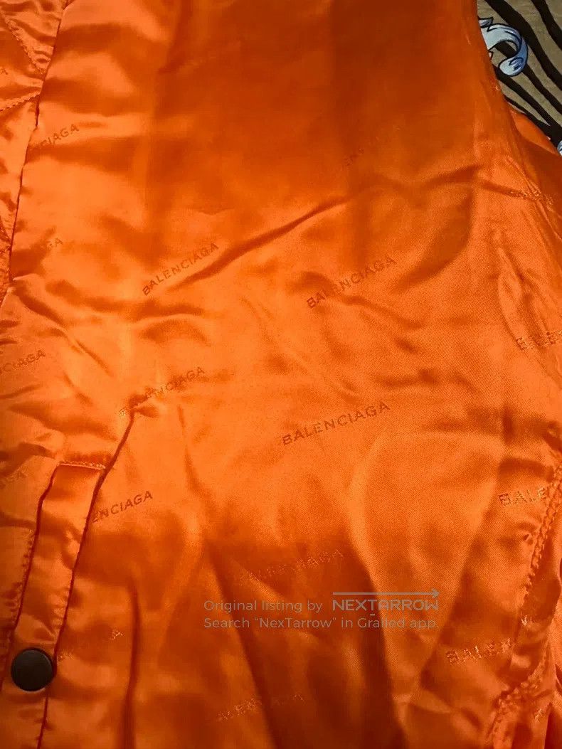 Balenciaga Balenciaga Jacket Bomber, Pilot Jacket, Two-Sided Wear Cot Size XS / US 0-2 / IT 36-38 - 7 Thumbnail