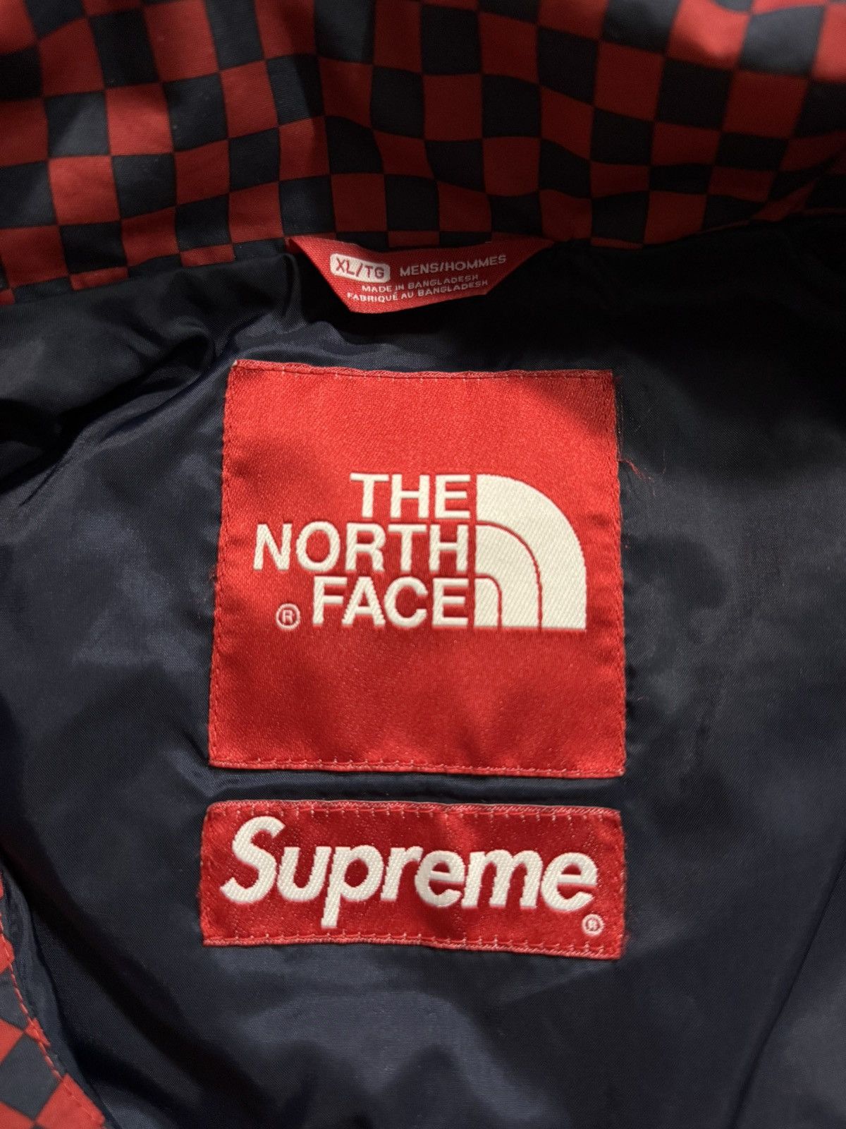 Supreme × The North Face Supreme/The North Face Checkered TNF Jacket Size US XL / EU 56 / 4 - 11 Thumbnail