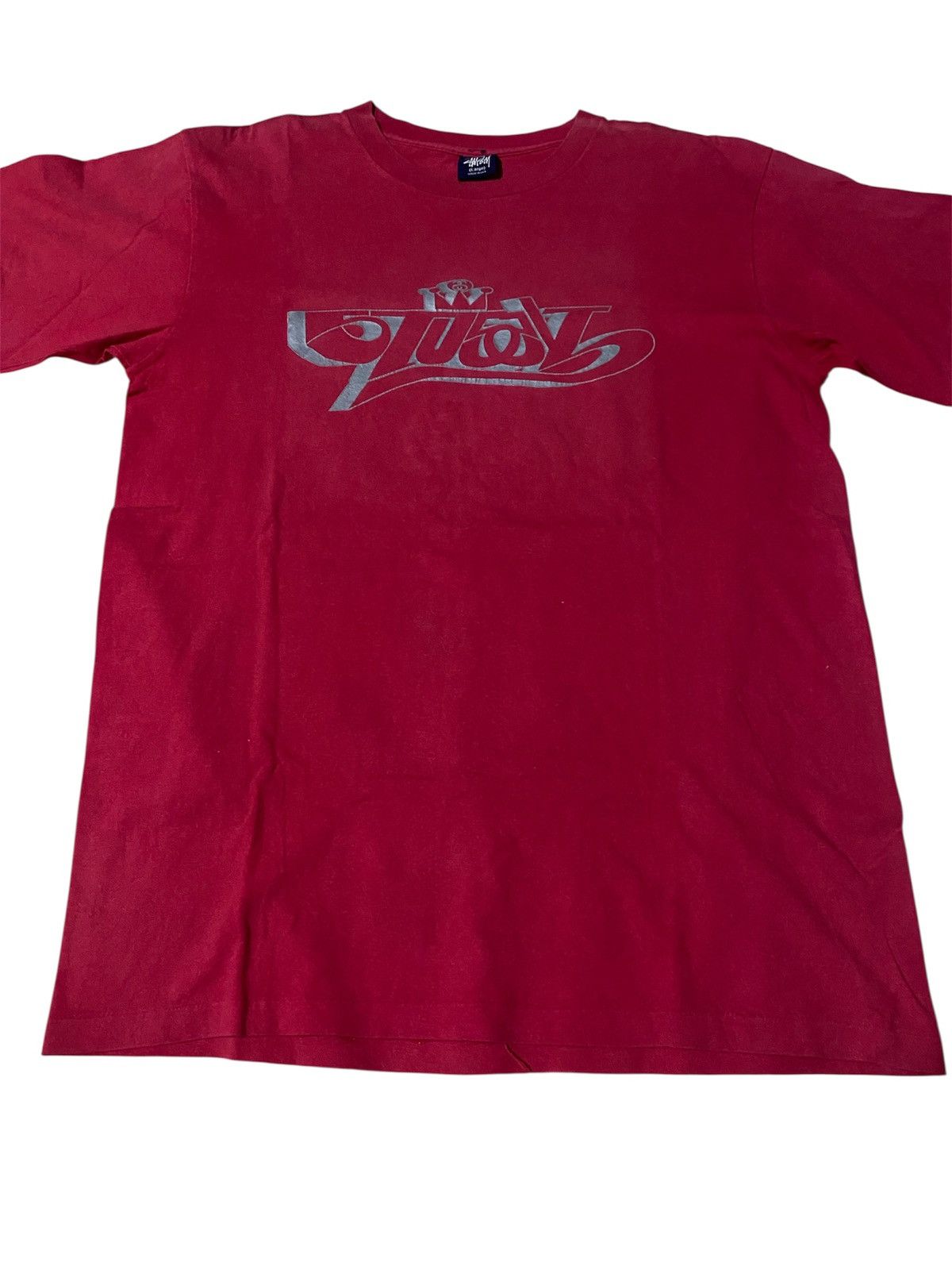 Stussy Vintage 90s Stussy Crown Graffiti Artwork T Shirt Size US L / EU 52-54 / 3 - 1 Thumbnail
