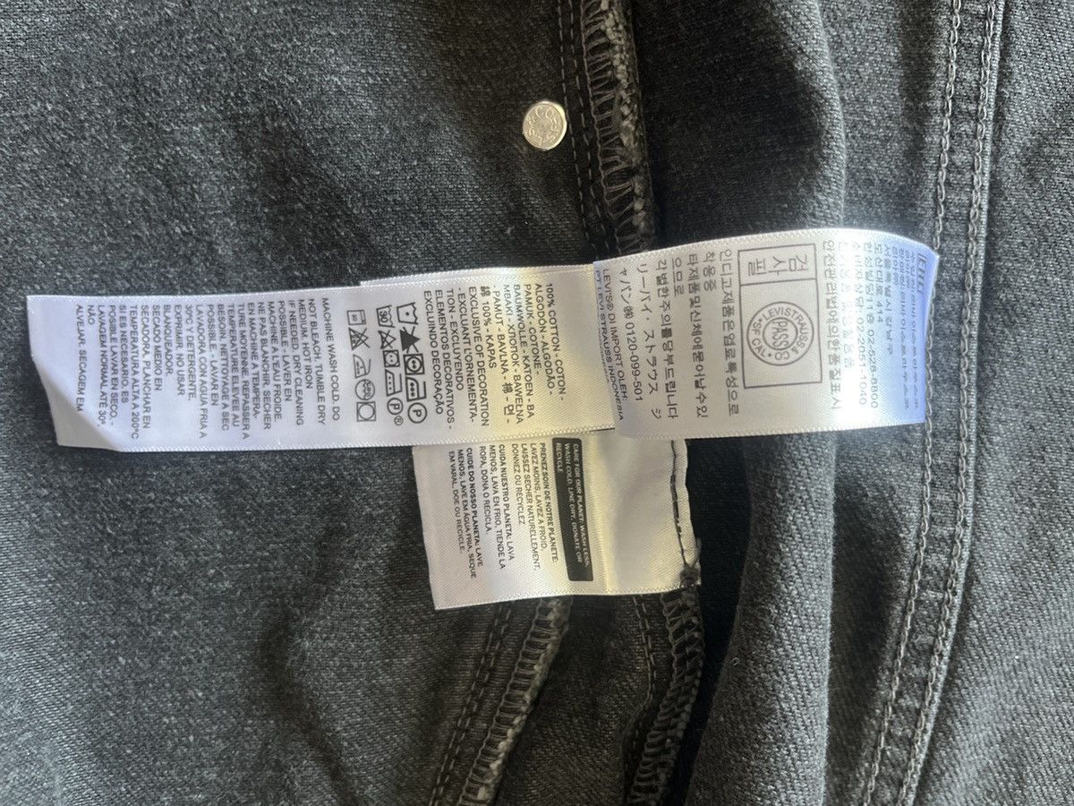 Kiko Kostadinov × Levi's Levi’s® x Kiko Kostadinov Denim Jacket Black XL NEW Size US XL / EU 56 / 4 - 16 Thumbnail