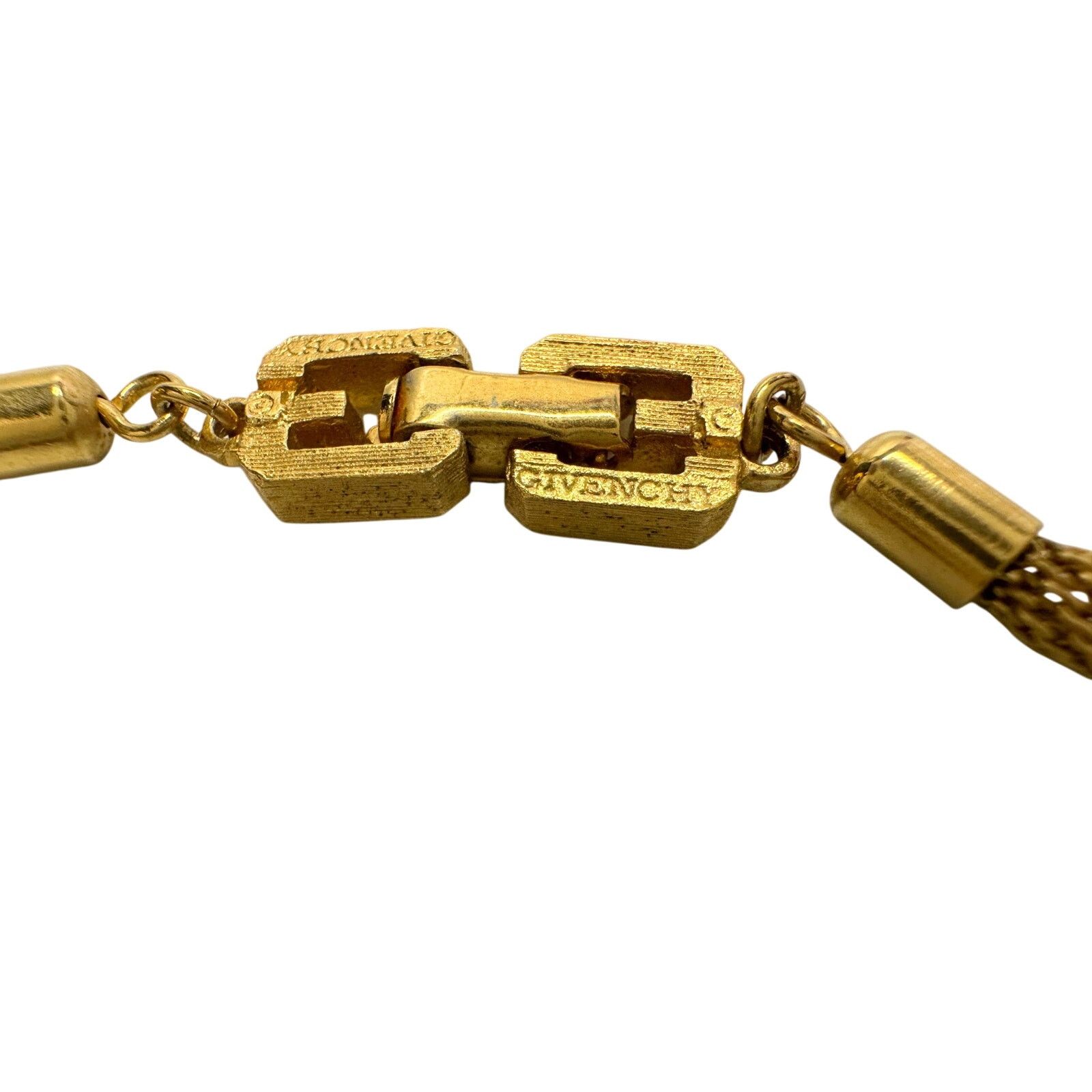 Givenchy Vintage Givenchy Mesh / Herringbone / Snake Necklace Size ONE SIZE - 6 Thumbnail