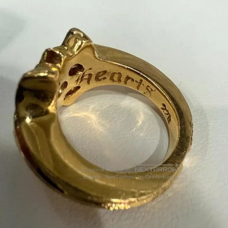 Chrome Hearts Chrome Hearts 22k Diamond Ring Size US3.5. Size ONE SIZE - 5 Thumbnail