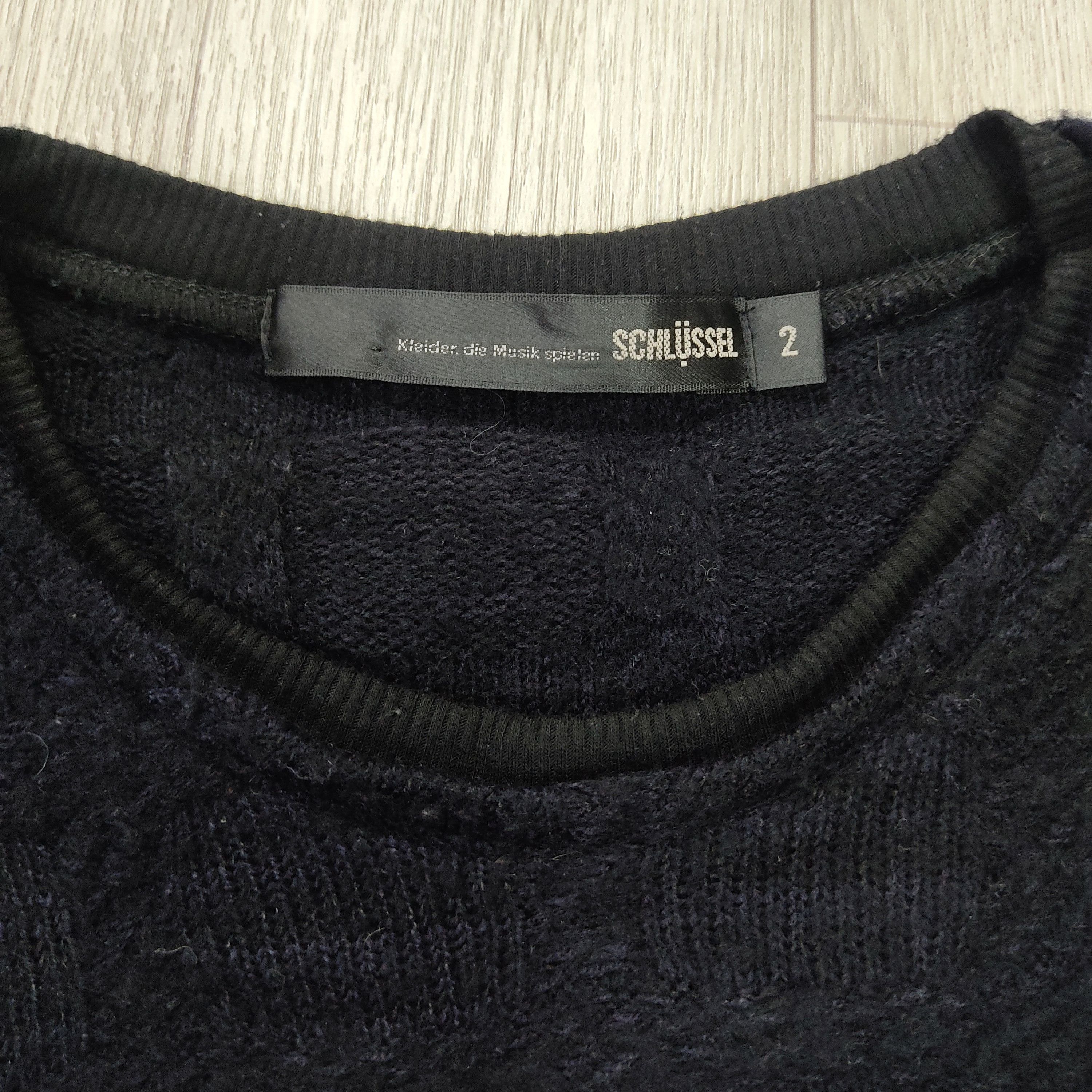 Beauty Beast SCHLÜSSEL Pitch Black Glam Gothic Pull Over Sweater Size US S / EU 44-46 / 1 - 9 Thumbnail