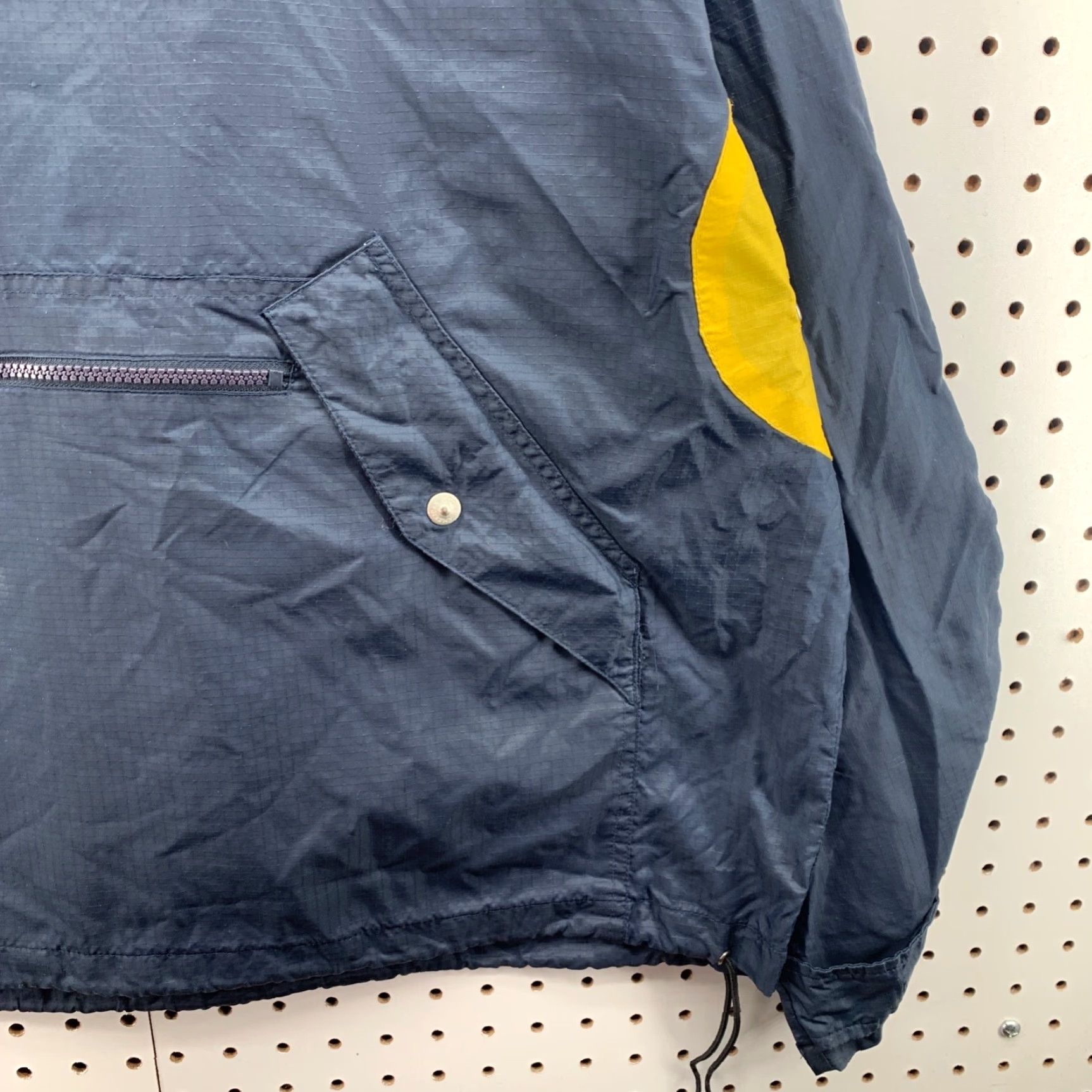 American Eagle Outfitters VINTAGE American Eagle Hooded Nylon Anorak Jacket Mens Large Blue 90s Size US L / EU 52-54 / 3 - 2 Thumbnail