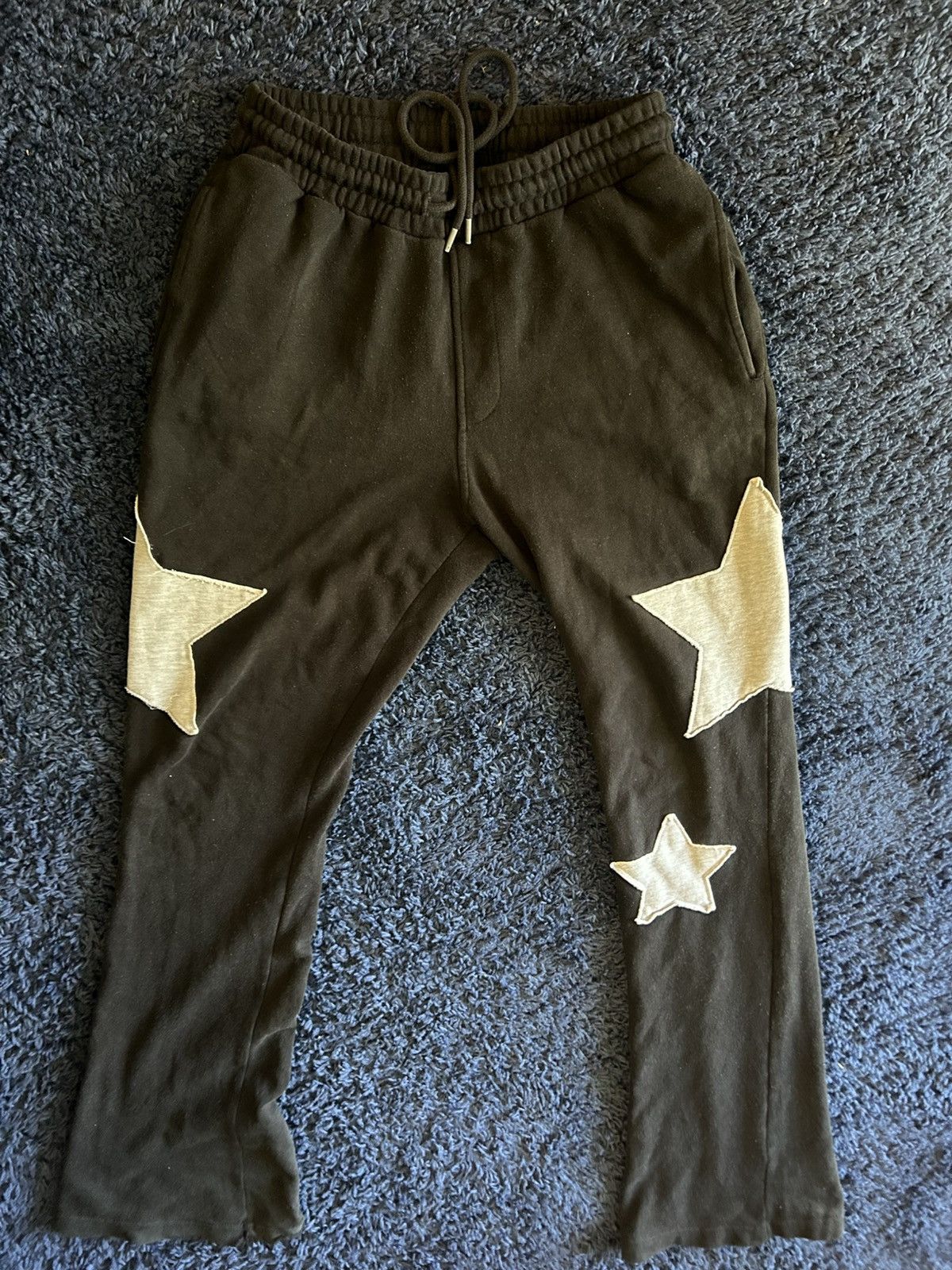 Fashion Nova Stacked Star Sweat Pants Size US 32 / EU 48 - 3 Thumbnail