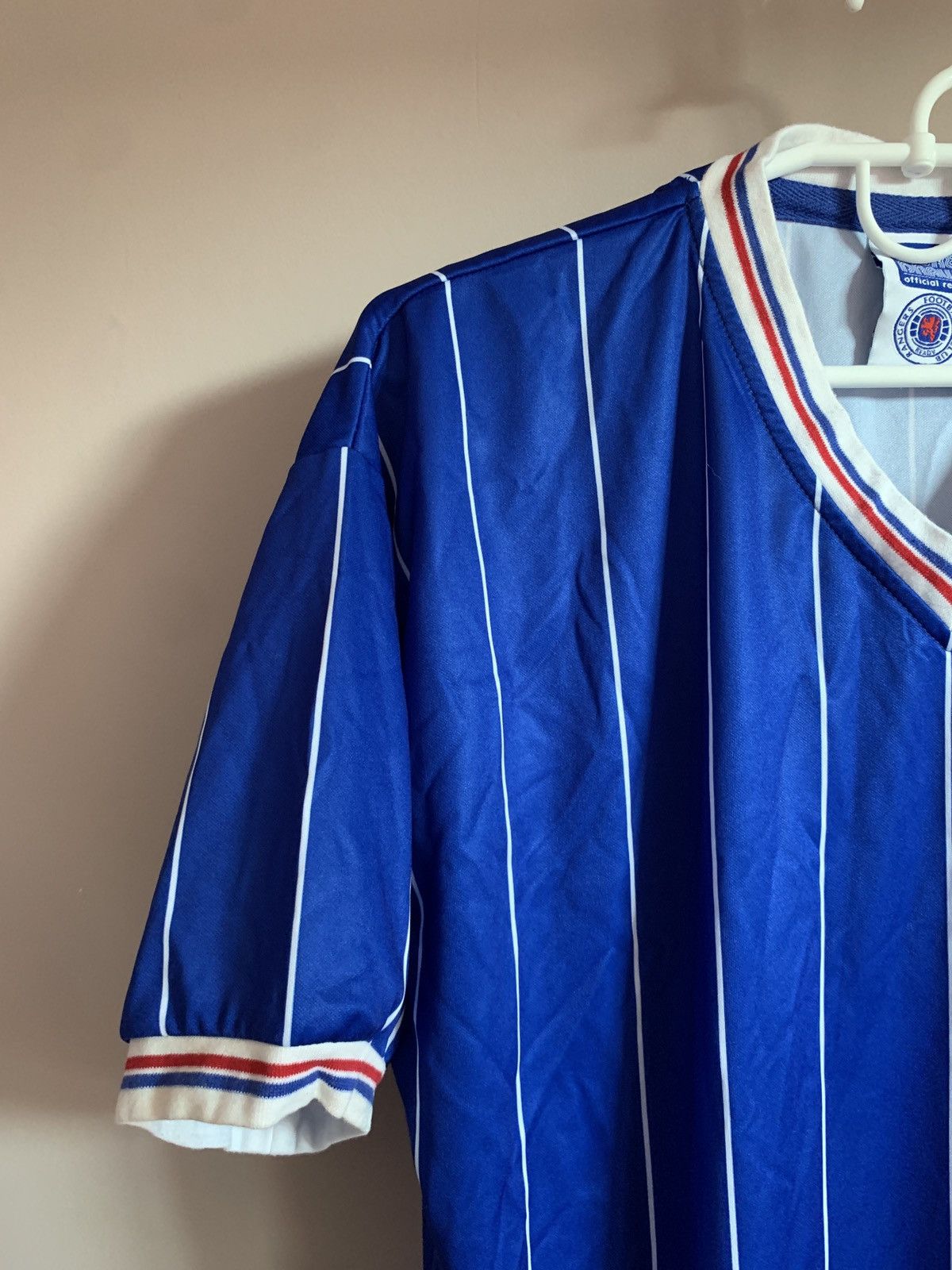 Other Glasgow Rangers 1983 Home Football Shirt Retro Score Draw L Size US L / EU 52-54 / 3 - 4 Thumbnail