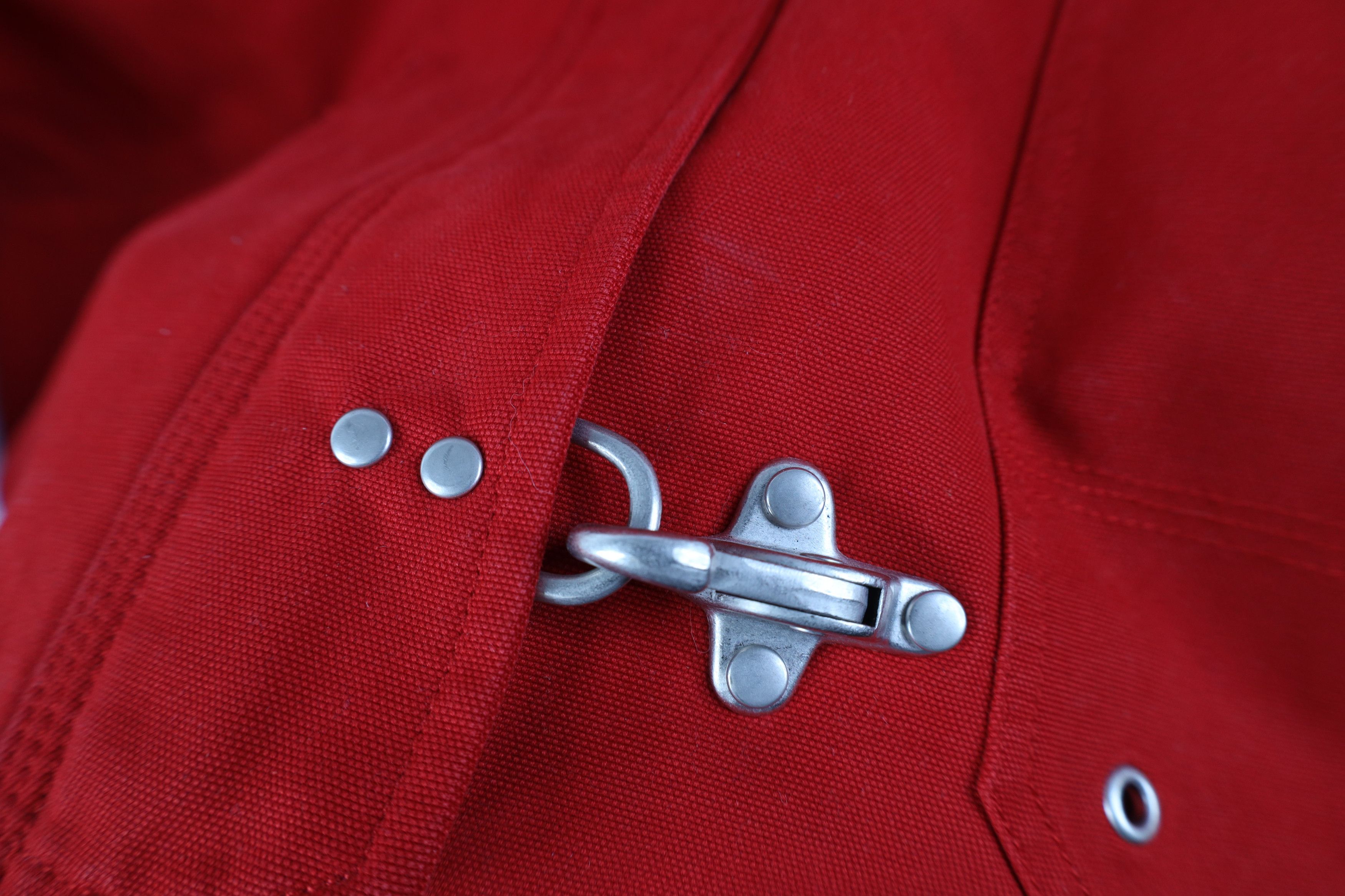 Ralph Lauren Vintage 90s Ralph Lauren Clasp Toggle Button Jacket Red Size M / US 6-8 / IT 42-44 - 5 Thumbnail
