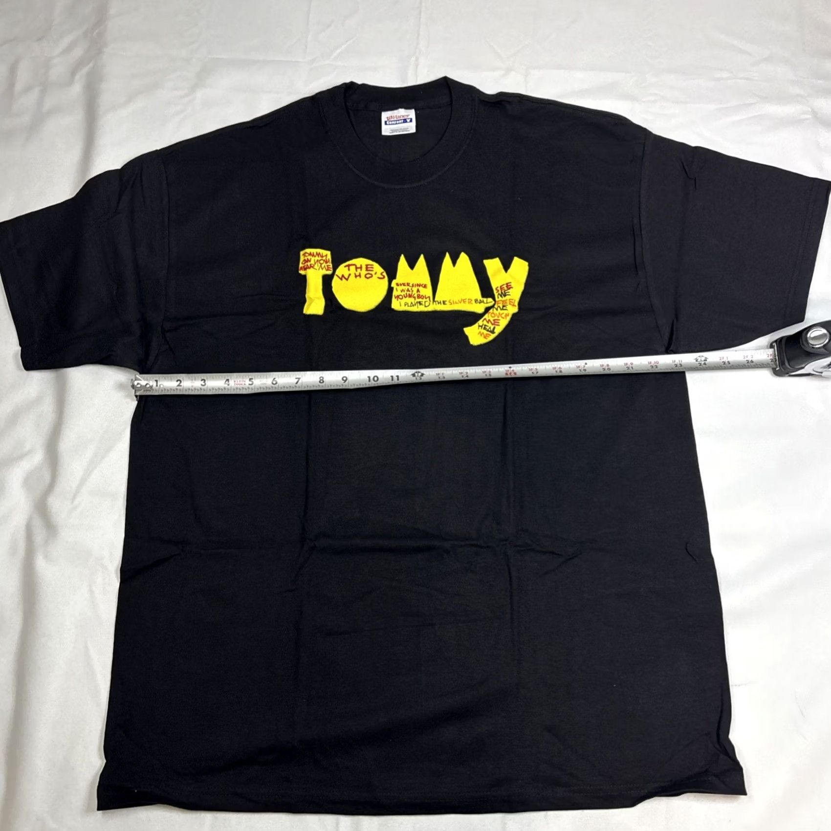 Hanes VINTAGE Hanes Comfort T Shirt Tommy The Who’s Musical Graphic Black XL Men Mens Crew Neck Shirt 90s Rock Broadway Kitty? Size US XL / EU 56 / 4 - 6 Thumbnail