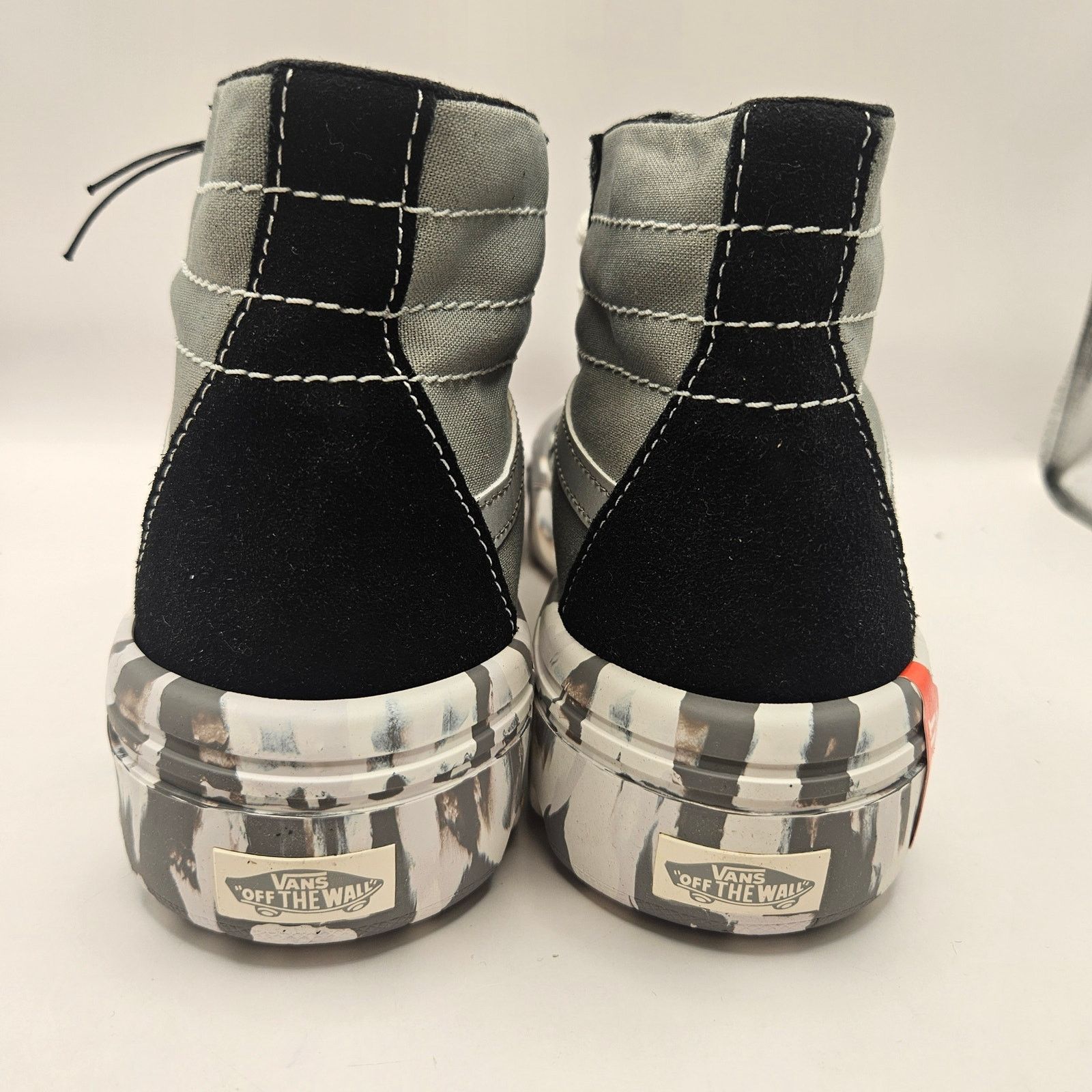 Vans VANS MEN'S 7.5 WOMEN'S 9 SK8-Hi TAPERED MOON ROCKS BLACK Size US 7.5 / EU 40-41 - 4 Thumbnail