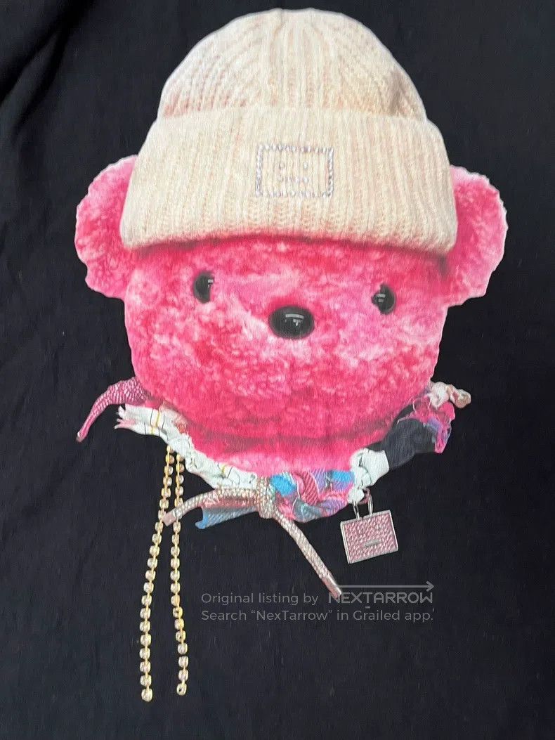 Acne Studios Acne Studios Face Expression Bear Print Crewneck Short Sle Size US M / EU 48-50 / 2 - 3 Thumbnail