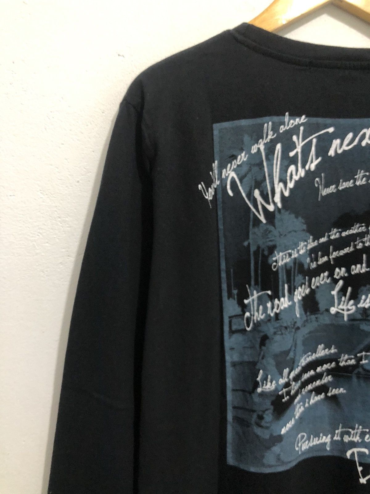 Hysteric Glamour Japan Poem Balmy & Awaking LongSleeve Rock Punk Style Size US L / EU 52-54 / 3 - 7 Thumbnail
