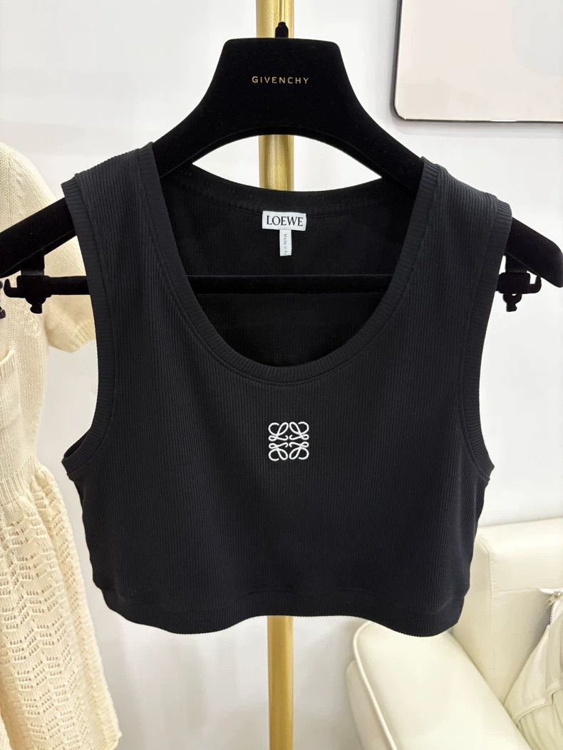 Loewe LOEWE Short vest with Luo Wen logo Size M / US 6-8 / IT 42-44 - 2 Thumbnail