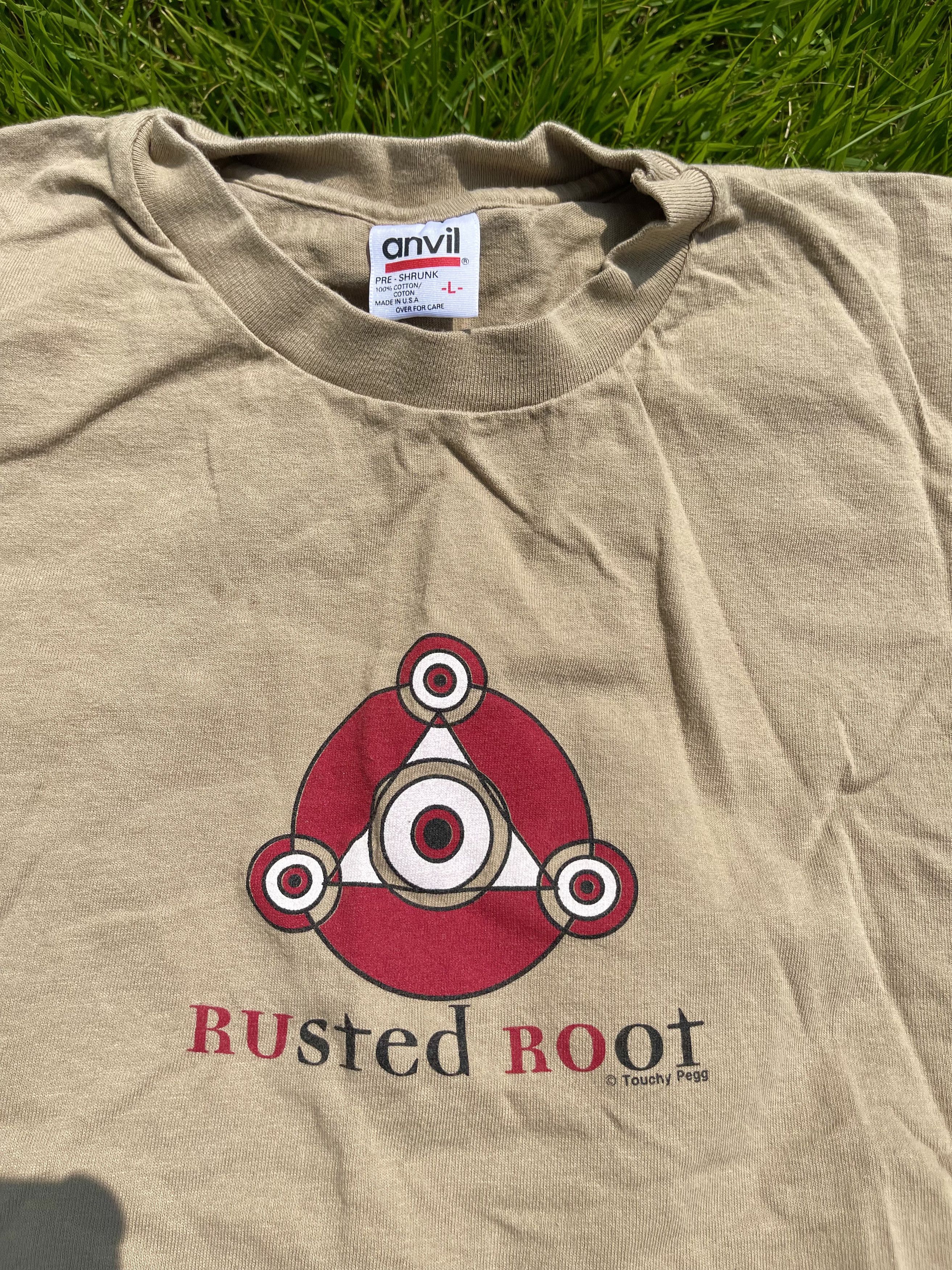 Band Tees 1996 Rusted Root 90's Vintage Rock Band Concert Tour T-Shirt Size US L / EU 52-54 / 3 - 2 Thumbnail