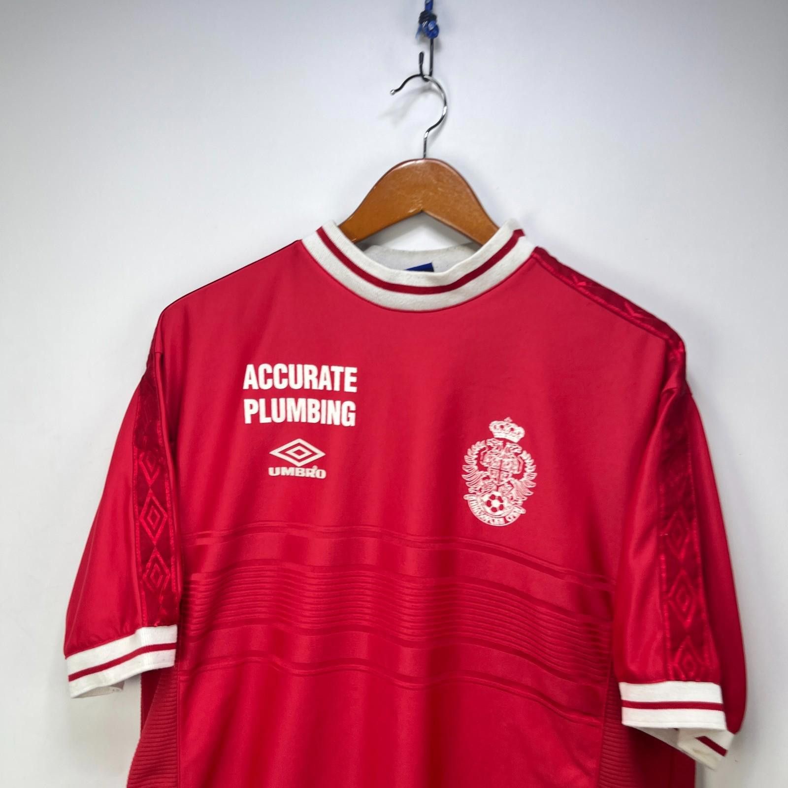 Umbro Vintage 90s Umbro Serbia Yugoslavia Football Jersey Large Size ONE SIZE - 2 Thumbnail