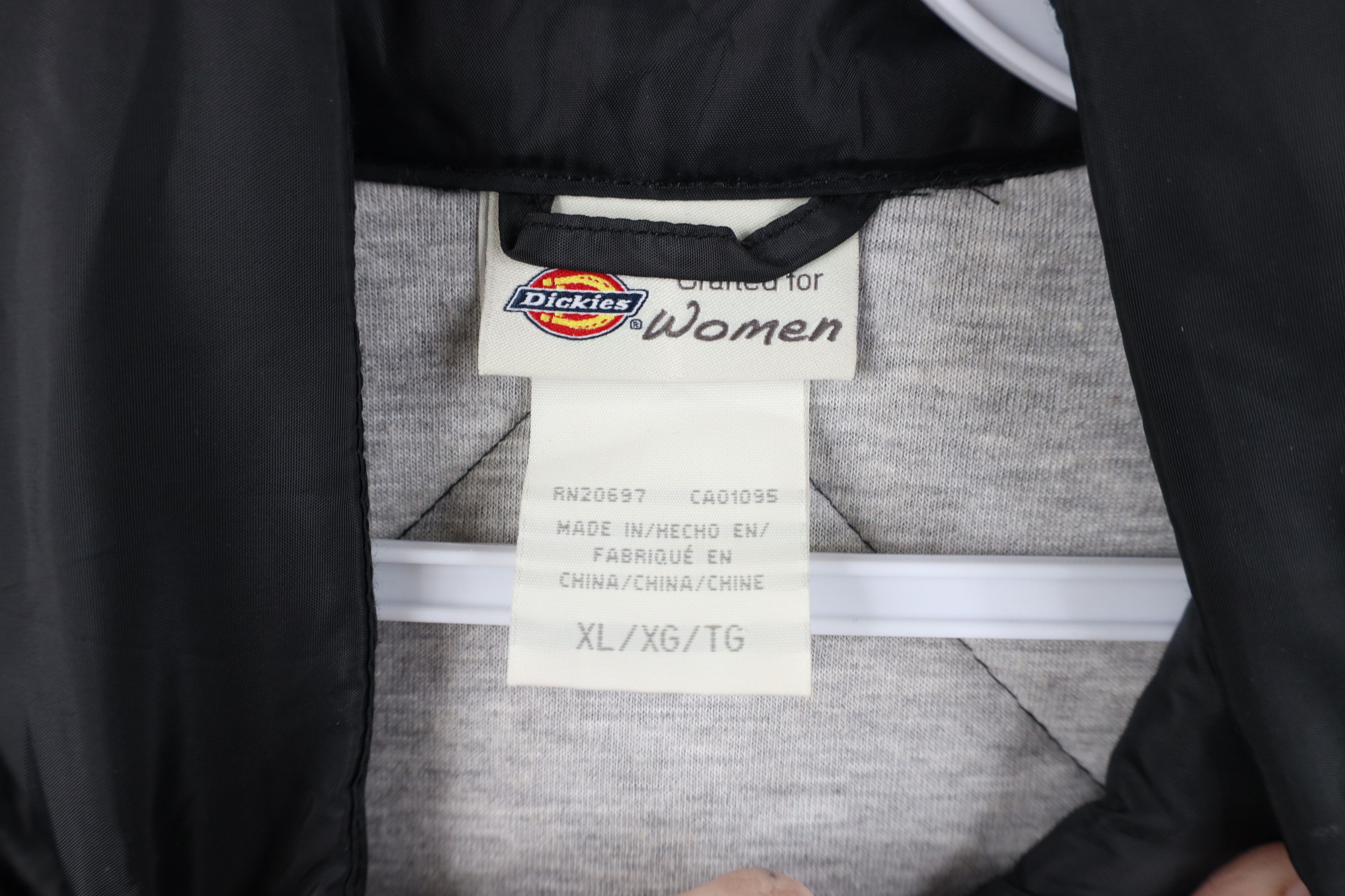 Dickies Vintage Y2K Dickies Lined Quilted Puffer Vest Jacket Black Size XL / US 12-14 / IT 48-50 - 6 Thumbnail