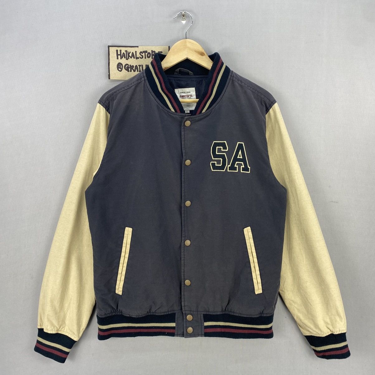 Vintage Vintage Smith’s American Varsity Jacket Size US M / EU 48-50 / 2 - 1 Thumbnail