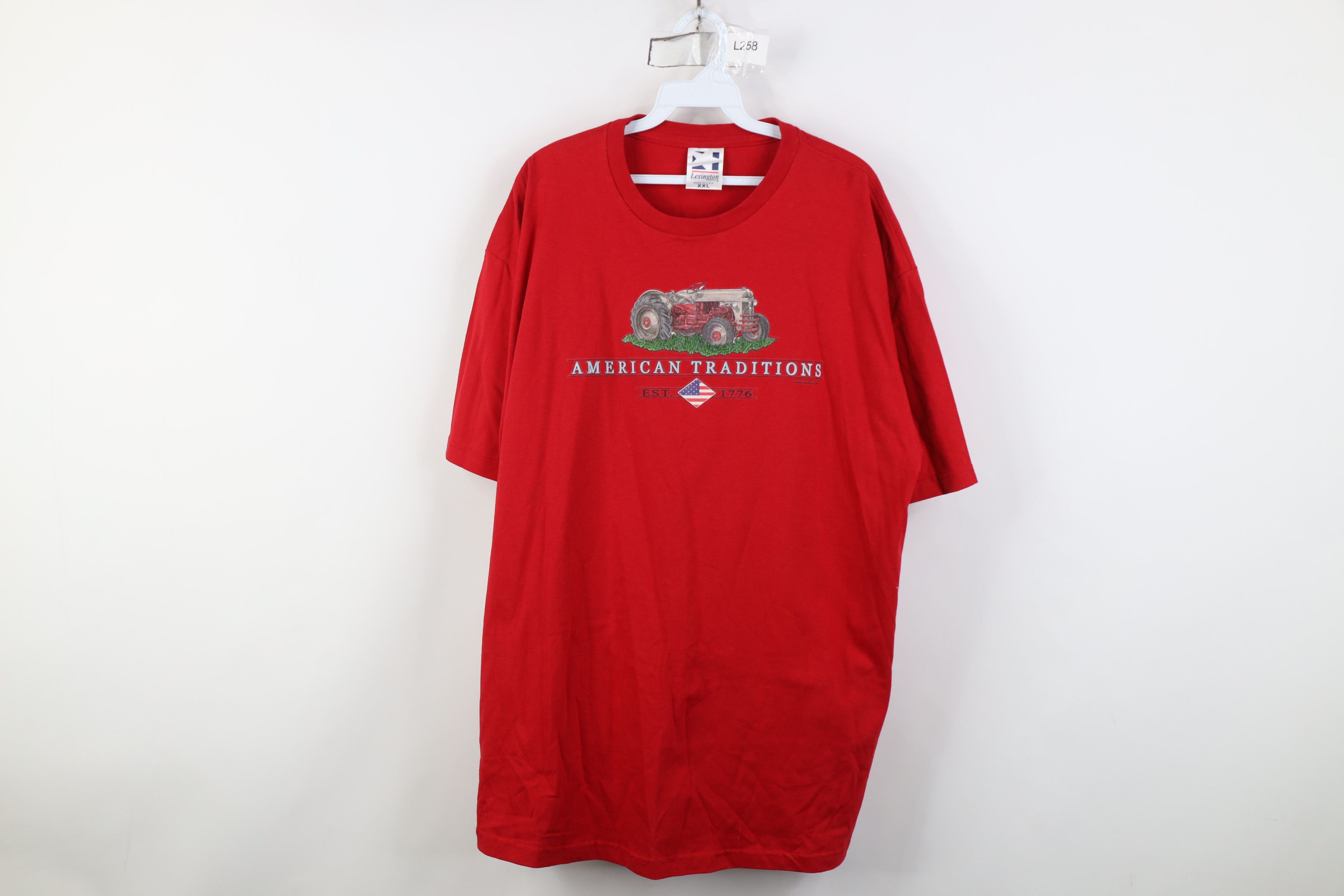 Vintage Vintage Y2K Streetwear Traditions Farmer Tractor T-Shirt USA Size US XXL / EU 58 / 5 - 1 Thumbnail