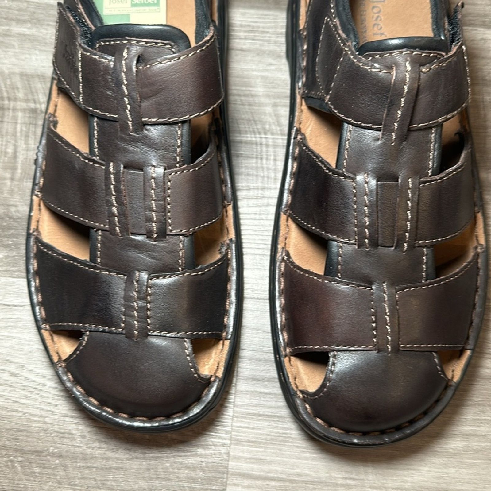 Josef Seibel Josef Seibel Jeremy Sandals 43 9.5 10 Grailed